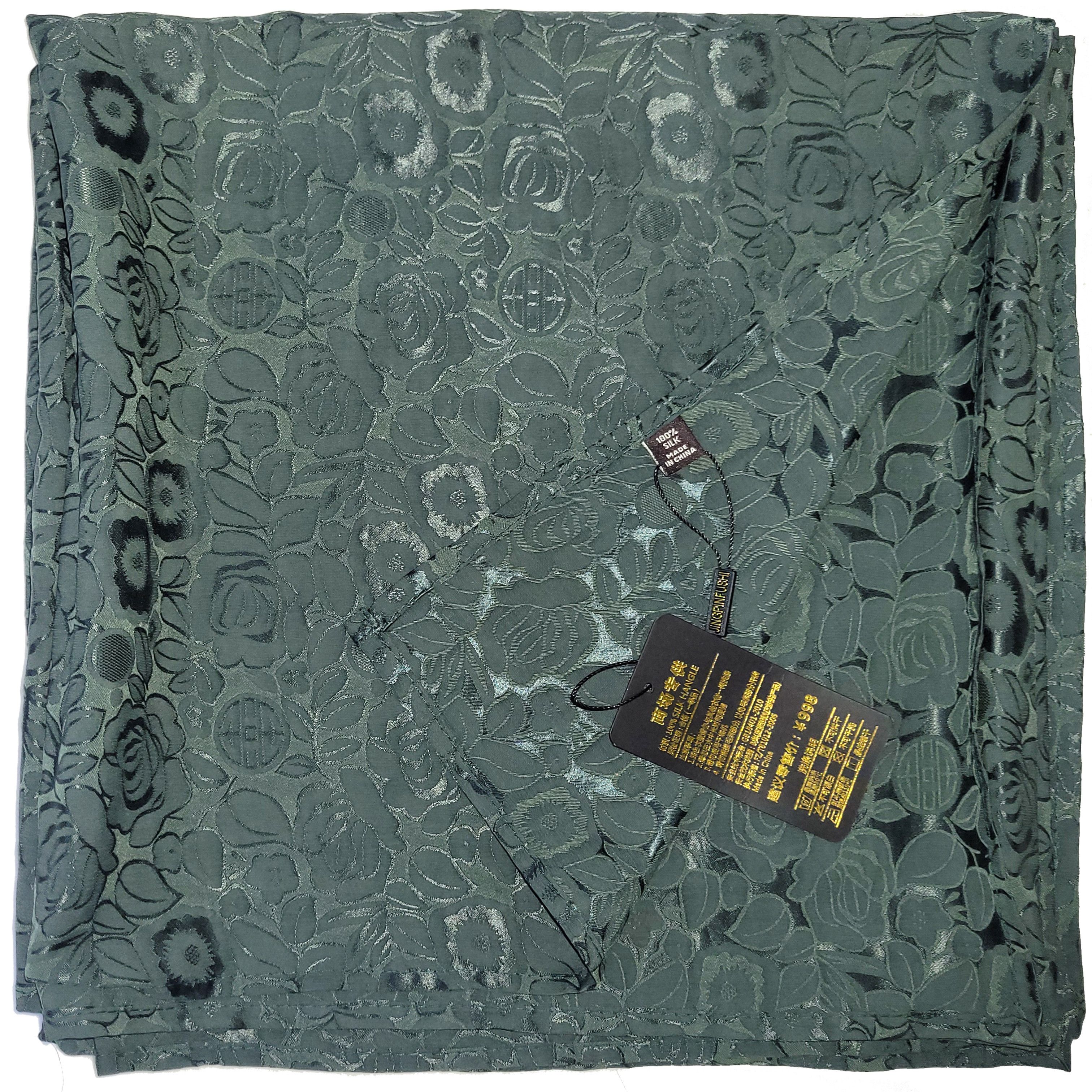 Other NWT Double-Sided Silk Scarf 52"x52" Large Square Wrap 3019 Size ONE SIZE - 6 Thumbnail