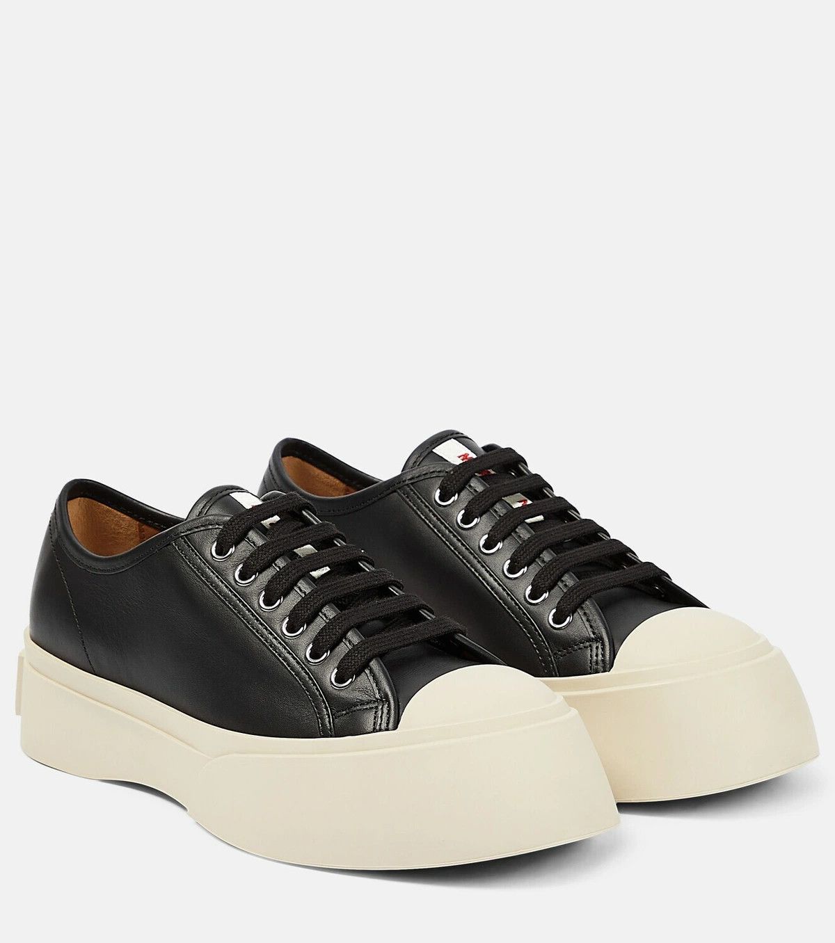 Marni o1y1125 Low-Top Sneakers in Black Size US 5 / IT 35 - 1 Thumbnail