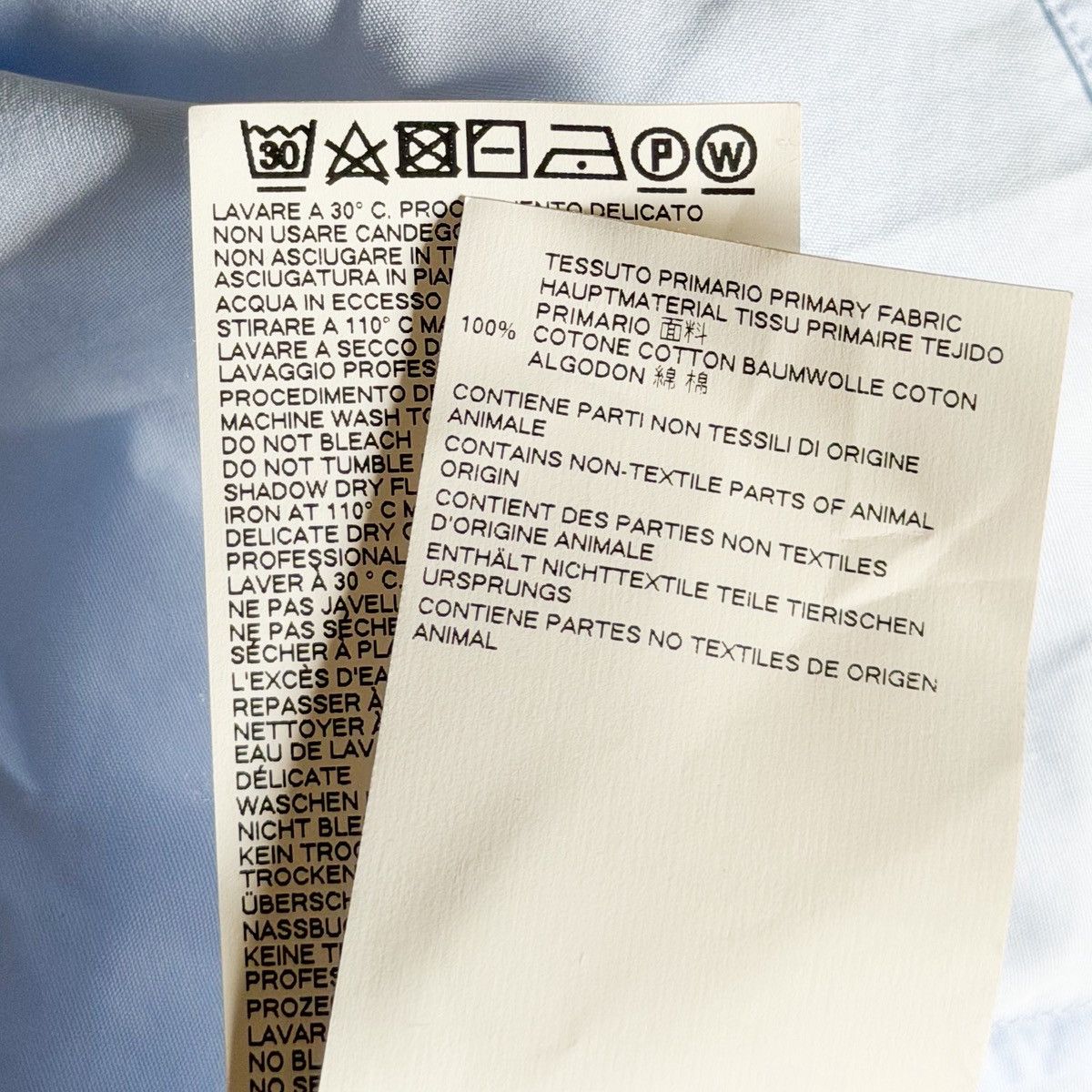 Maison Margiela Maison Margiela SS18 Reconstructed Pocket Button Up Shirt Size US M / EU 48-50 / 2 - 9 Thumbnail