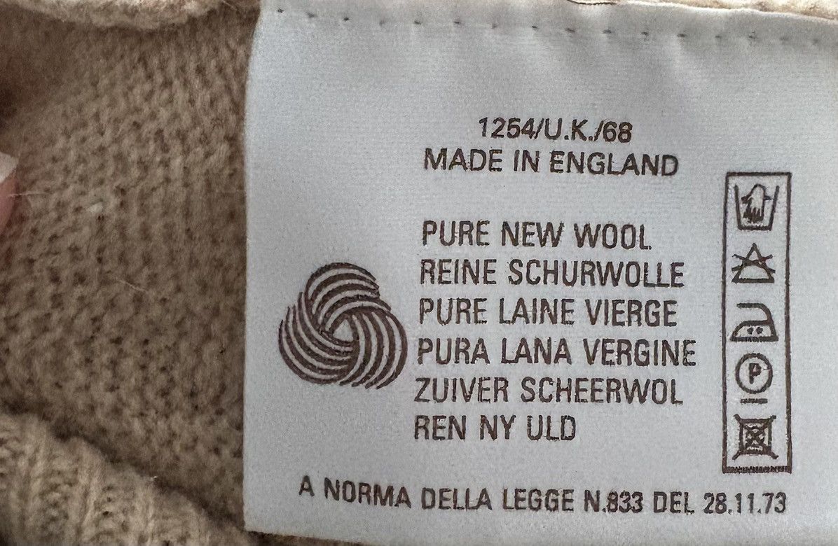 Brooks Brothers Vintage 100% Lambswool Beige Brooks Brothers Best-46” Size US XL / EU 56 / 4 - 4 Thumbnail