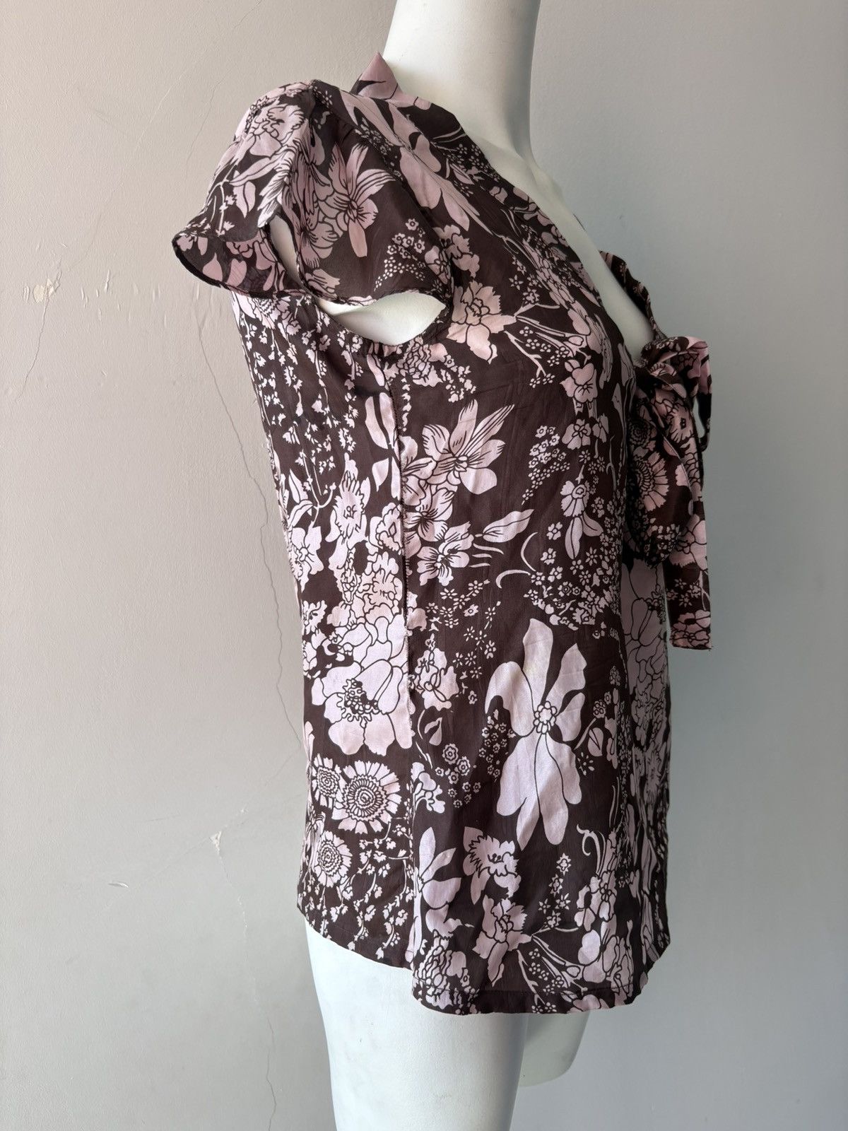 Vintage Silk blouse Size M / US 6-8 / IT 42-44 - 12 Thumbnail