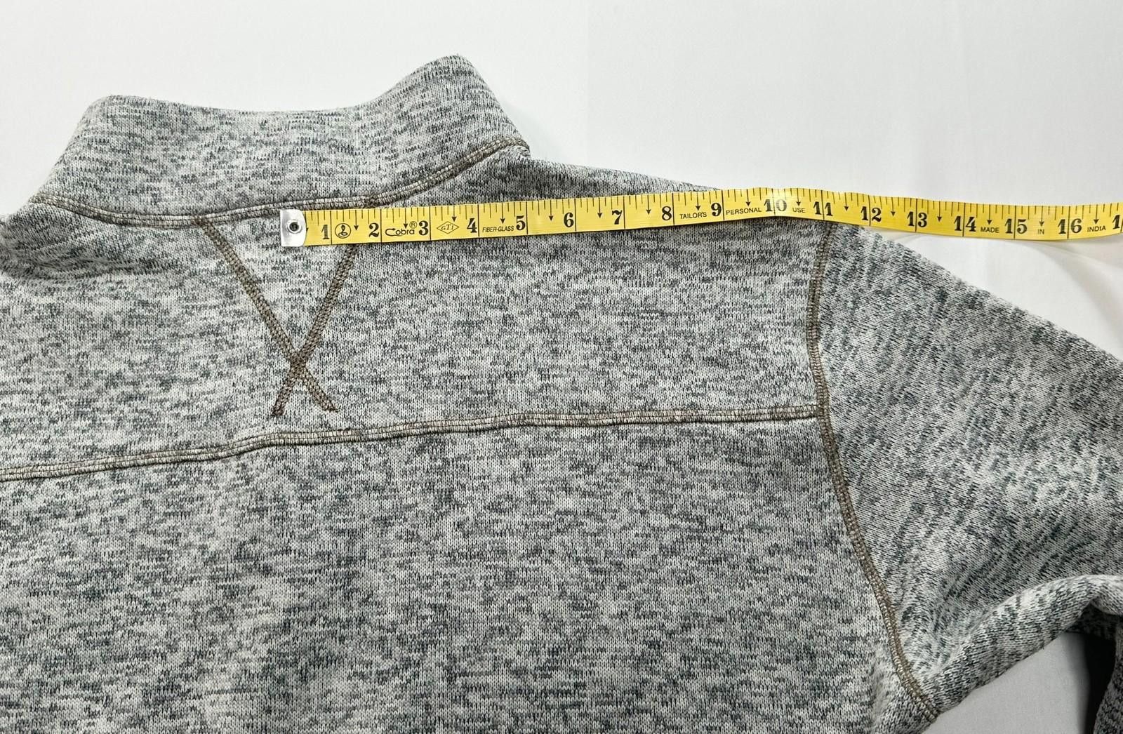 Weatherproof Weatherproof Vintage 1/4 Button Fleece Pullover Mens Gray L Size US L / EU 52-54 / 3 - 6 Thumbnail