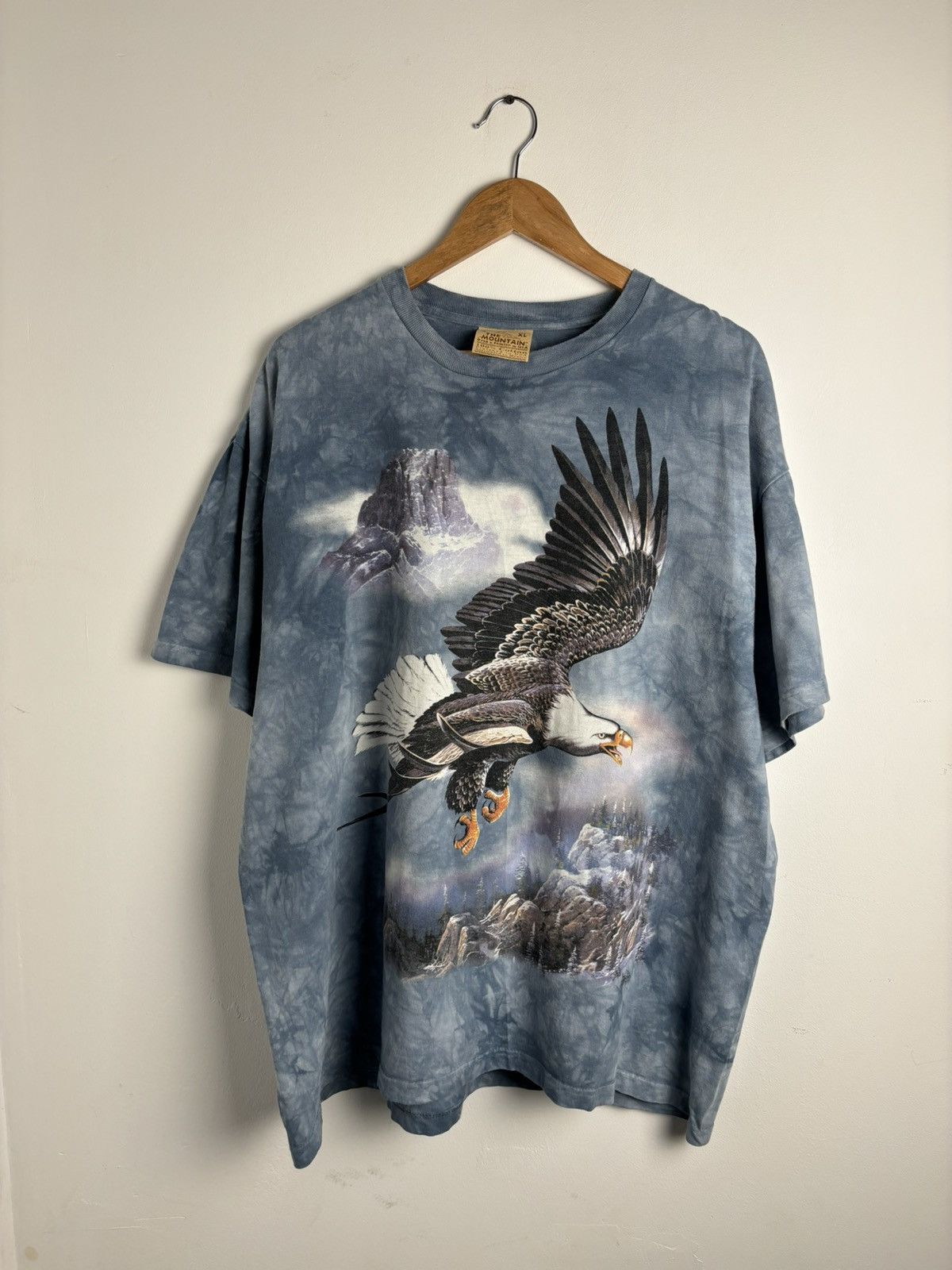 The Mountain Vintage 1997 The Mountain Eagle Tie Dye Tee Size US XL / EU 56 / 4 - 1 Thumbnail