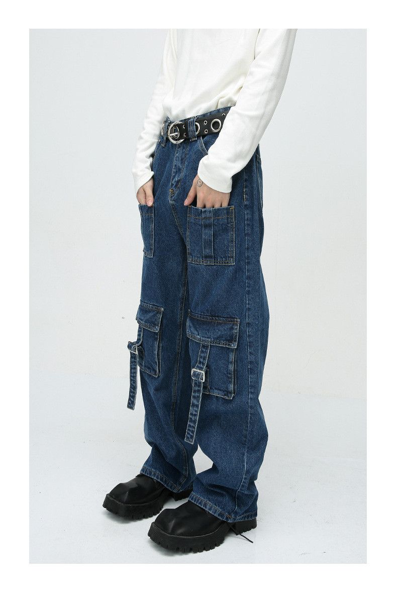 Japanese Brand × Jean Multi Pocket Patchwork Jeans Size US 31 - 4 Thumbnail
