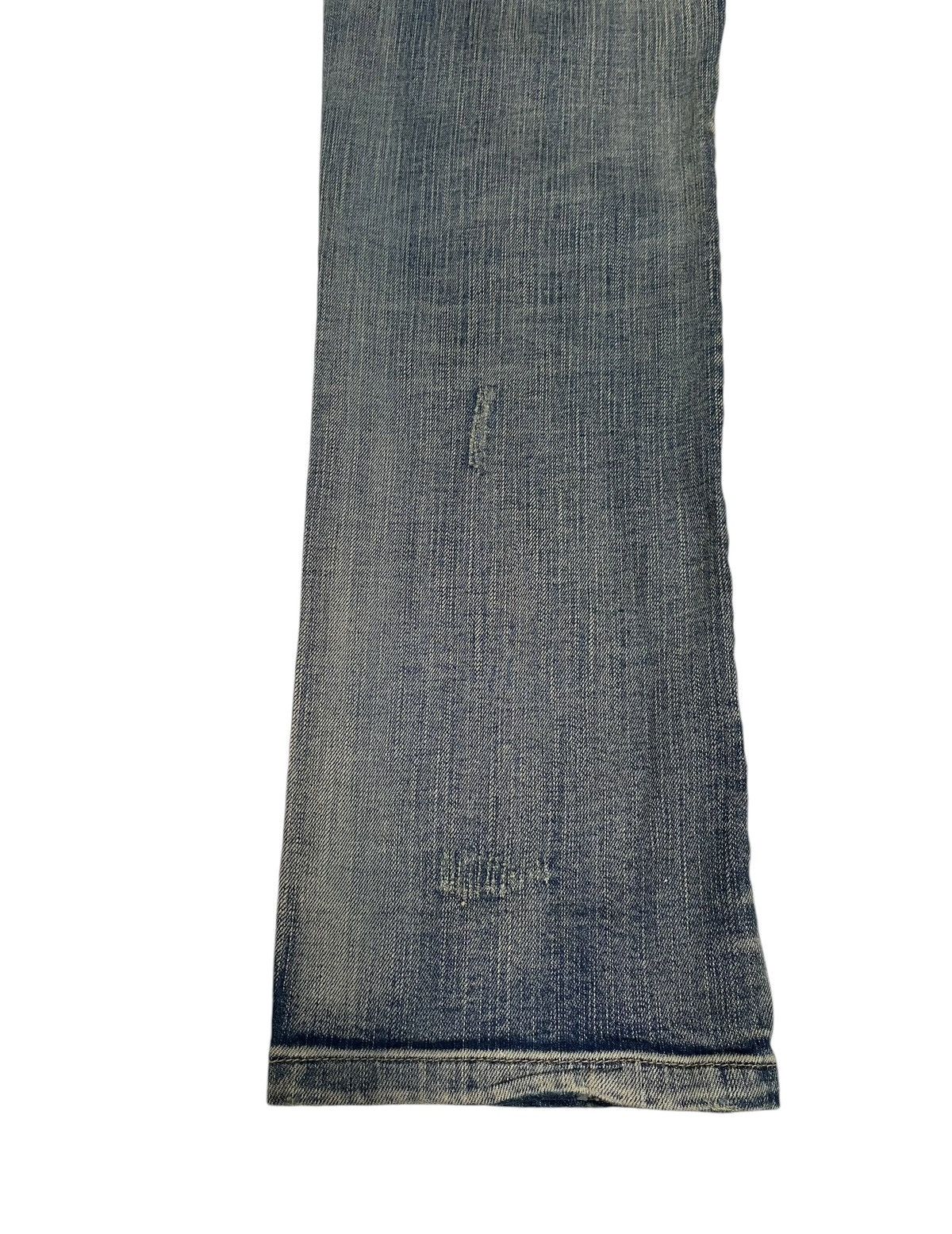 If Six Was Nine × PPFM Rare Design Vintage Japanese Brand PPFM UK Flags Jeans 1990s Size US 31 - 7 Thumbnail