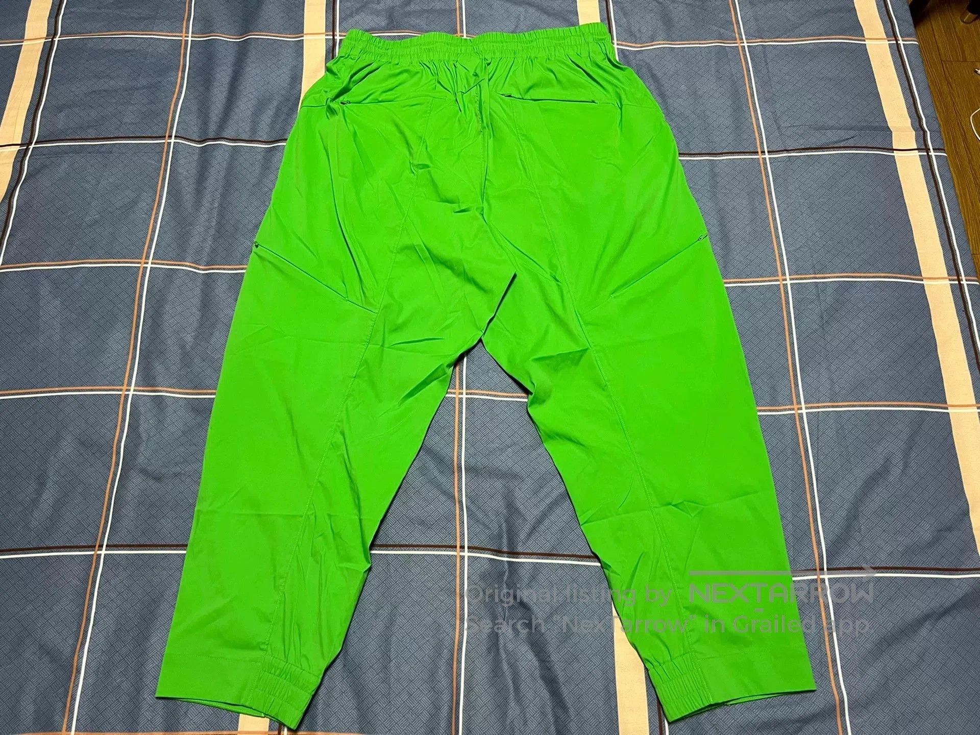 Y-3 Y-3 Men's Slim Fit Green Pants. Size US 30 / EU 46 - 2 Thumbnail