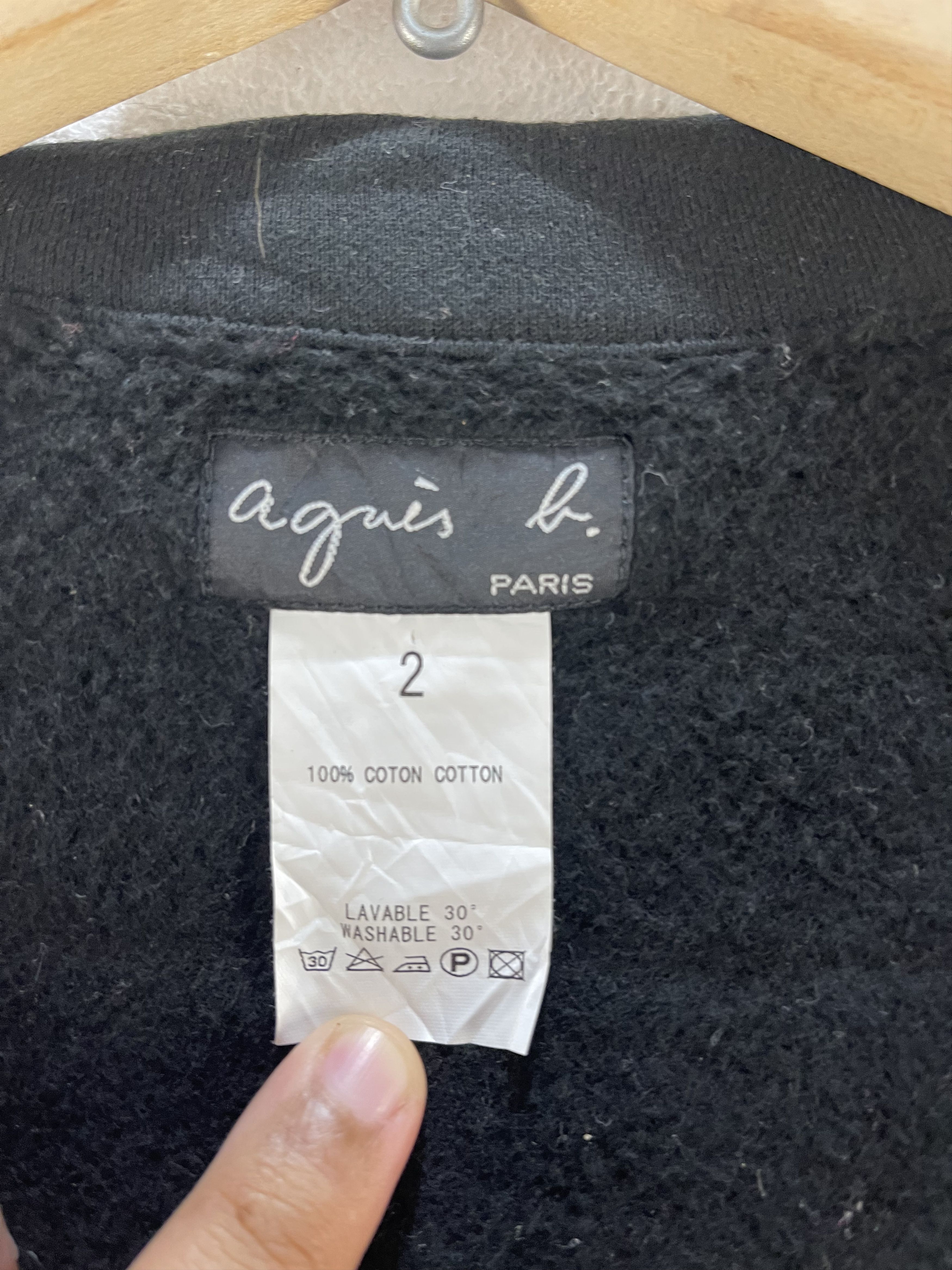 agnes b. Agnes B Button Up Sweatshirt Size US XS / EU 42 / 0 - 9 Thumbnail
