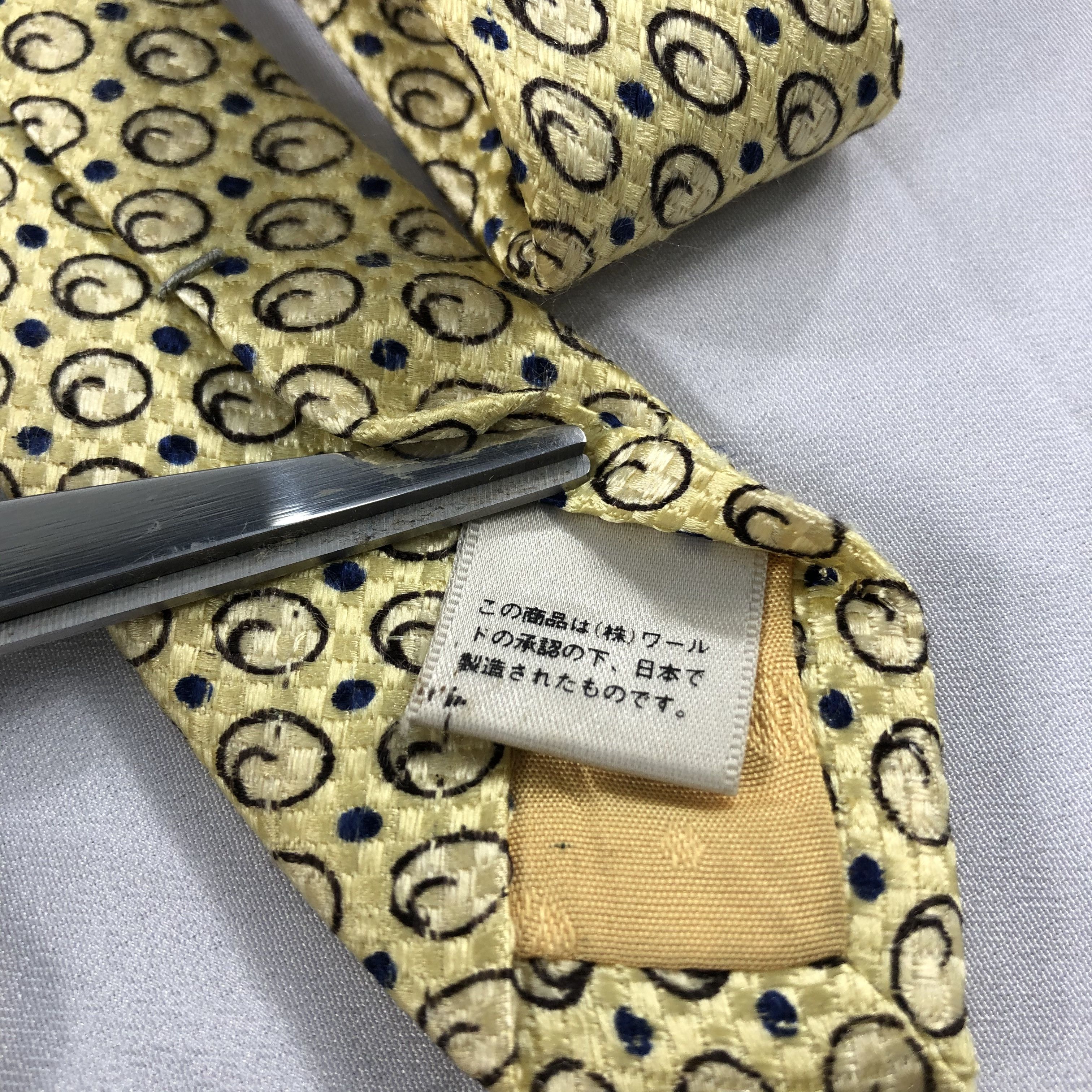 Japanese Brand × Takeo Kikuchi × Vintage Takeo Kikuchi Silk Neck Ties T107 Size ONE SIZE - 4 Thumbnail