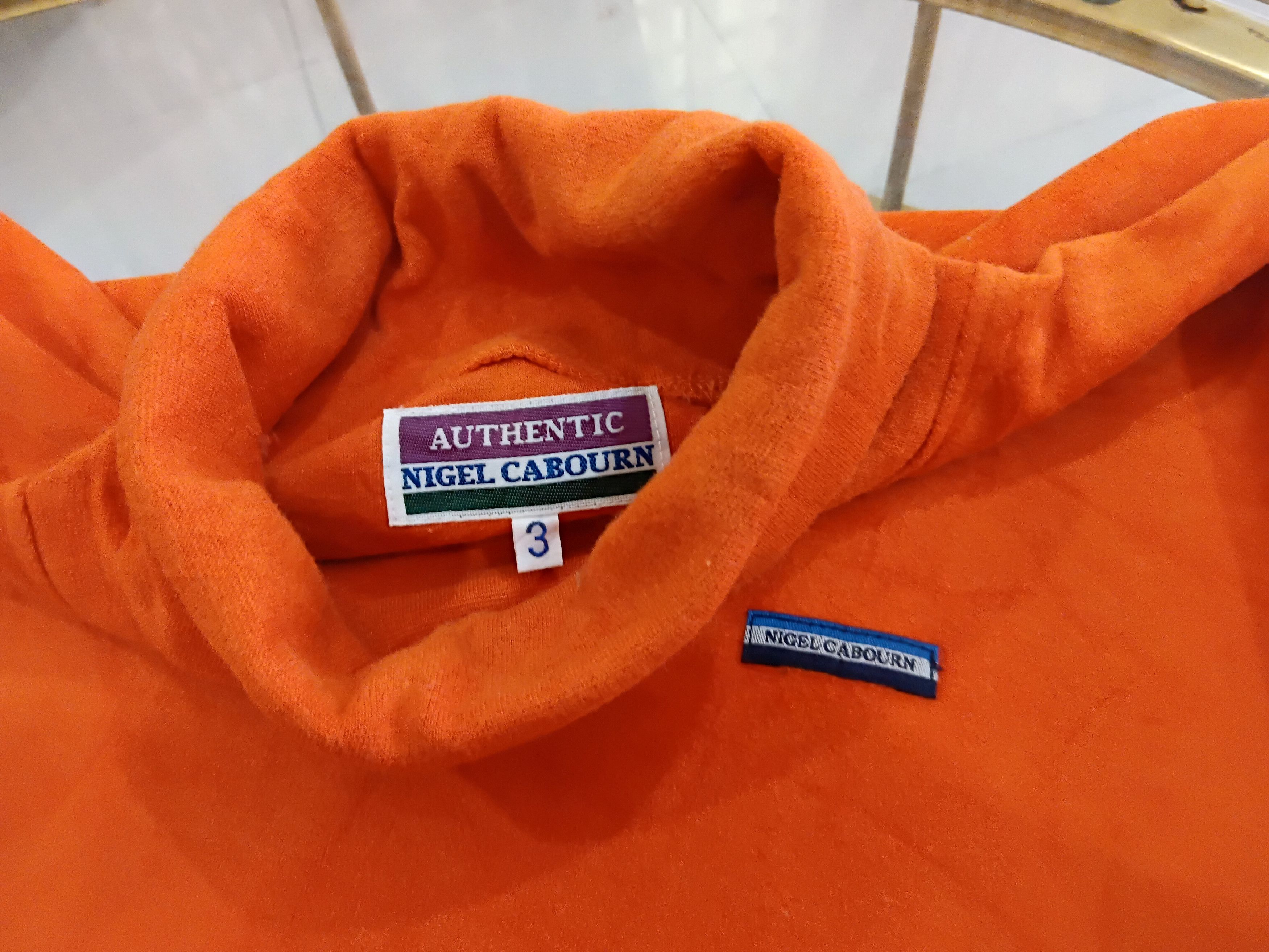 Nigel Cabourn Vintage Nigel Cabourn Turtleneck Sweatshirt Size US L / EU 52-54 / 3 - 4 Thumbnail