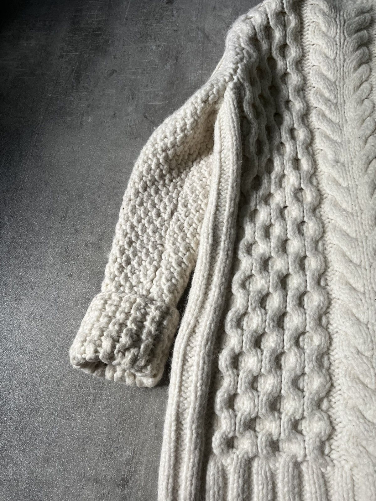 Maison Margiela Maison Margiela A/W 2013 Alpaca heavyweigh beige sweater Size US M / EU 48-50 / 2 - 8 Thumbnail