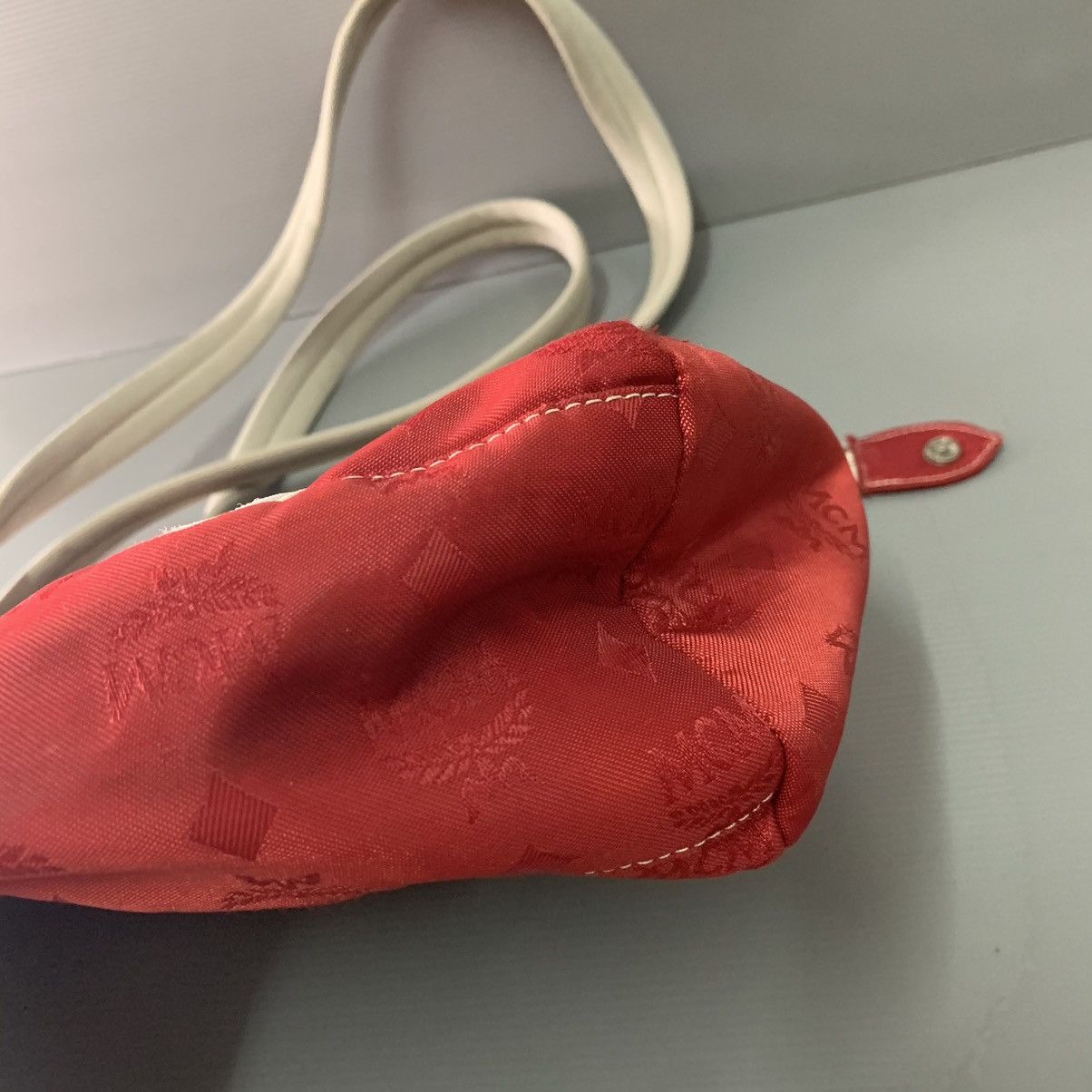 MCM MCM Red Large Shoulder Bag Size ONE SIZE - 6 Thumbnail