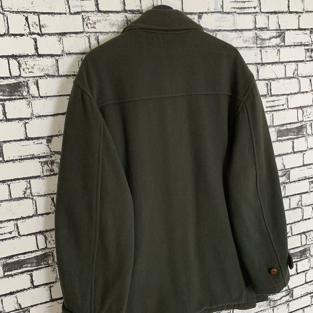 Designer × Valentino × Vintage Vintage Valentino Uomo Wool Coat Jacket Men Size 48 Size 48S - 8 Thumbnail