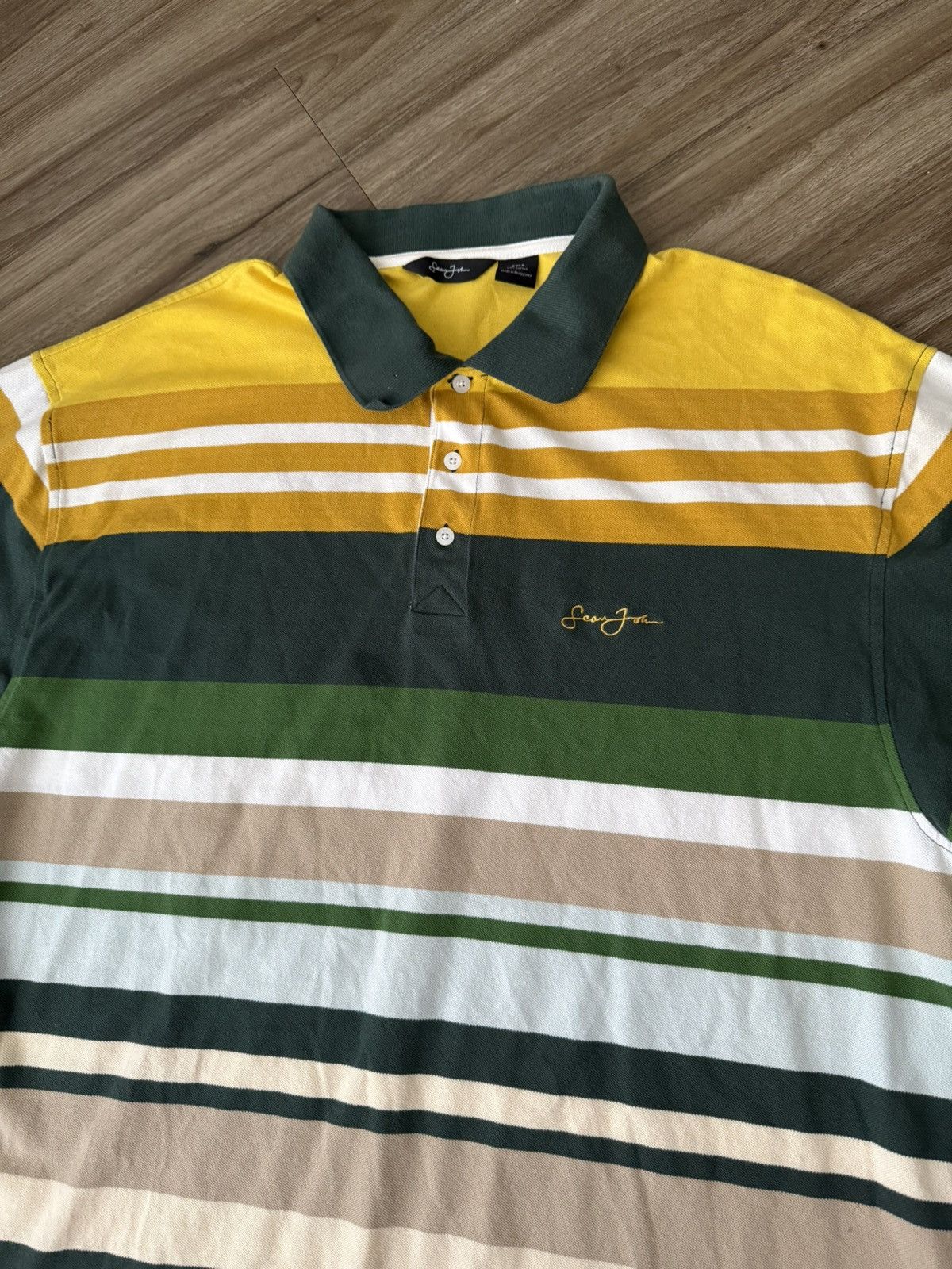 Sean John Vintage Sean John polo 3XL y2k streetwear Size US XXL / EU 58 / 5 - 2 Thumbnail
