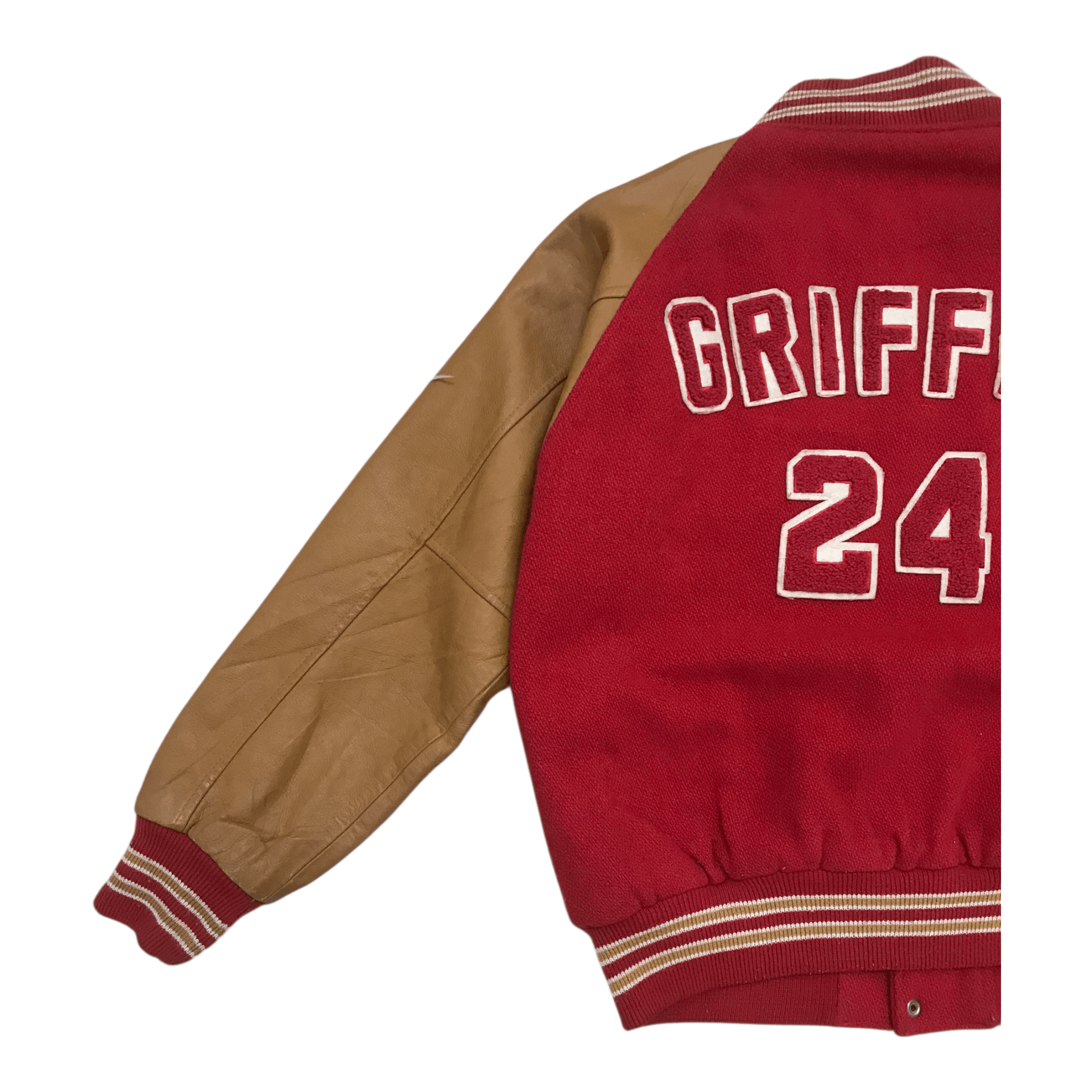 Vintage Vintage U.S 740N Stadium Leather Sleeve Varsity Jacket Size US M / EU 48-50 / 2 - 1 Thumbnail