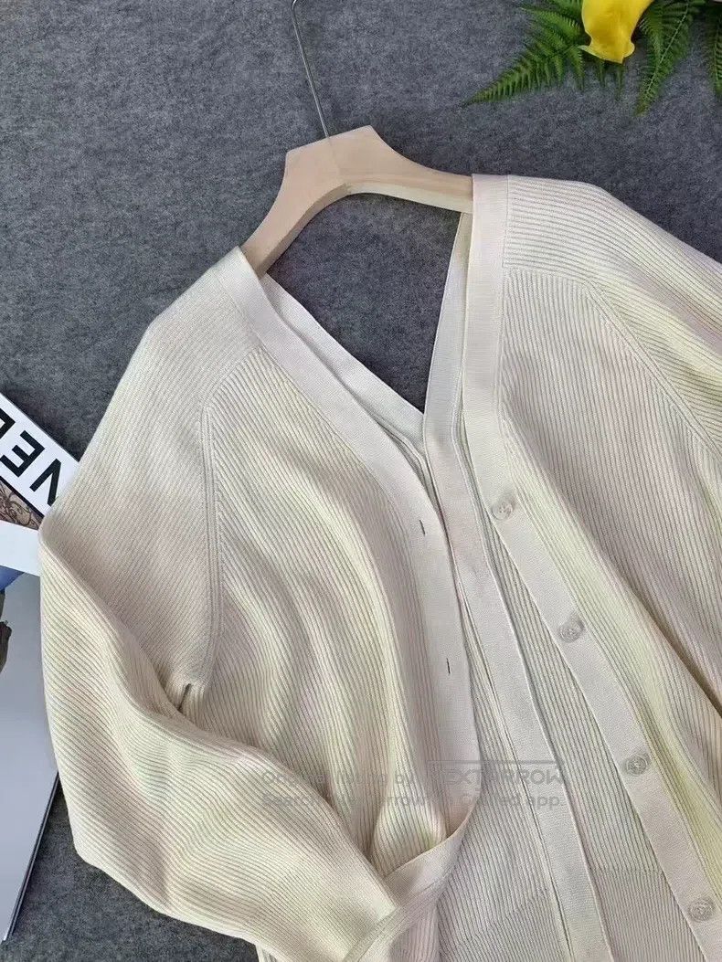 Hermes Hermes Knit V-Neck Cardigan Jacket Size XS / US 0-2 / IT 36-38 - 2 Thumbnail
