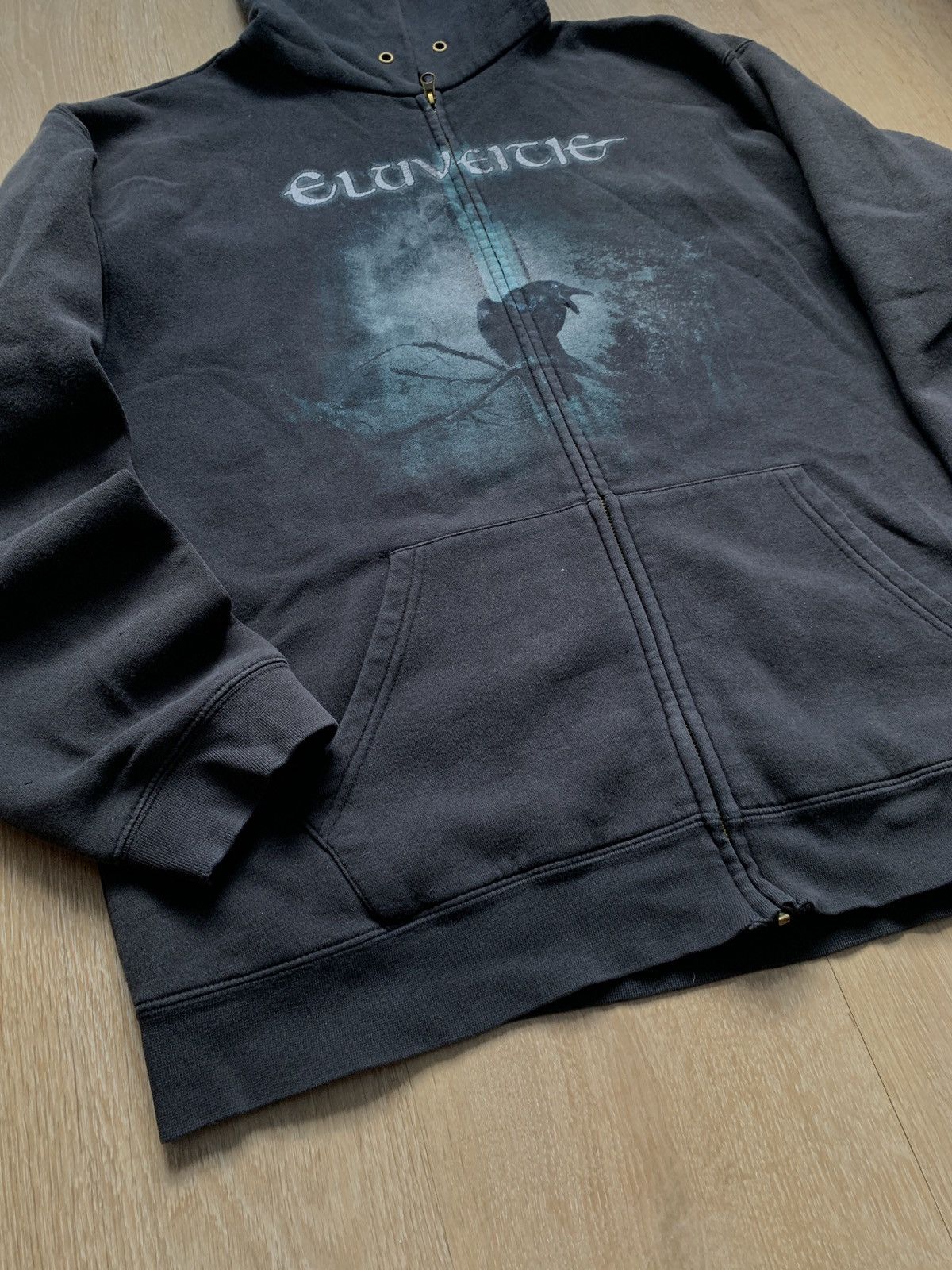 Band Tees × Vintage Vintage Eluveitie zip hoodie Size US L / EU 52-54 / 3 - 3 Thumbnail