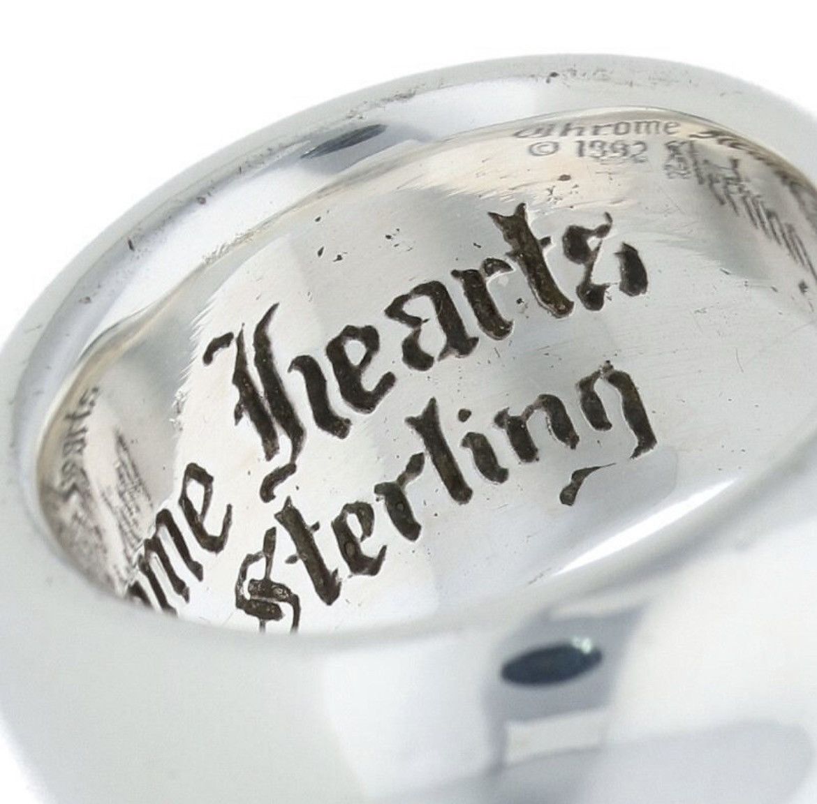 Chrome Hearts Chrome Hearts Seal Stamp Silver Ring Size ONE SIZE - 4 Thumbnail