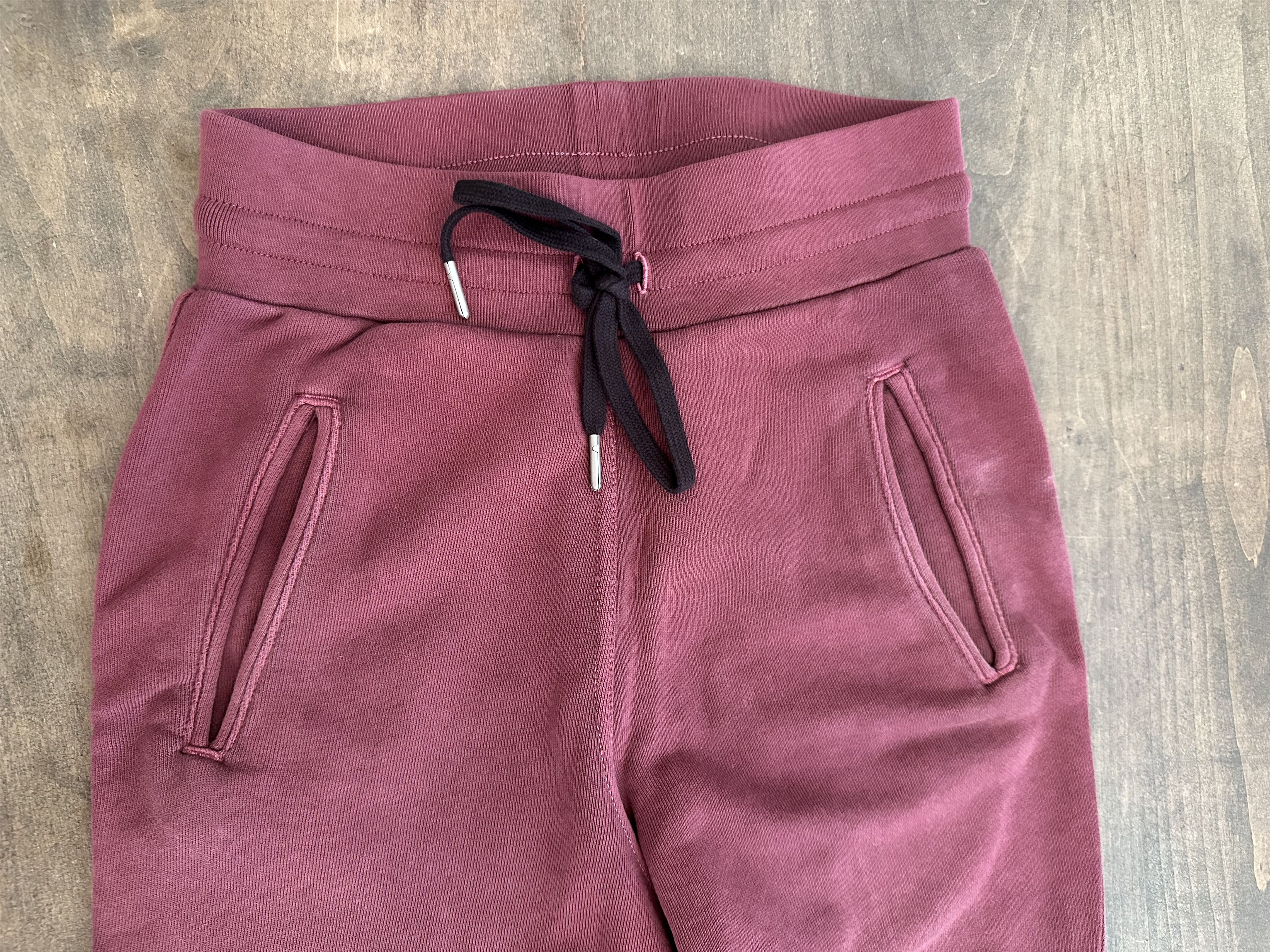 John Elliott John Elliott Maroon Escobar Sweatpants Size US 28 / EU 44 - 2 Thumbnail
