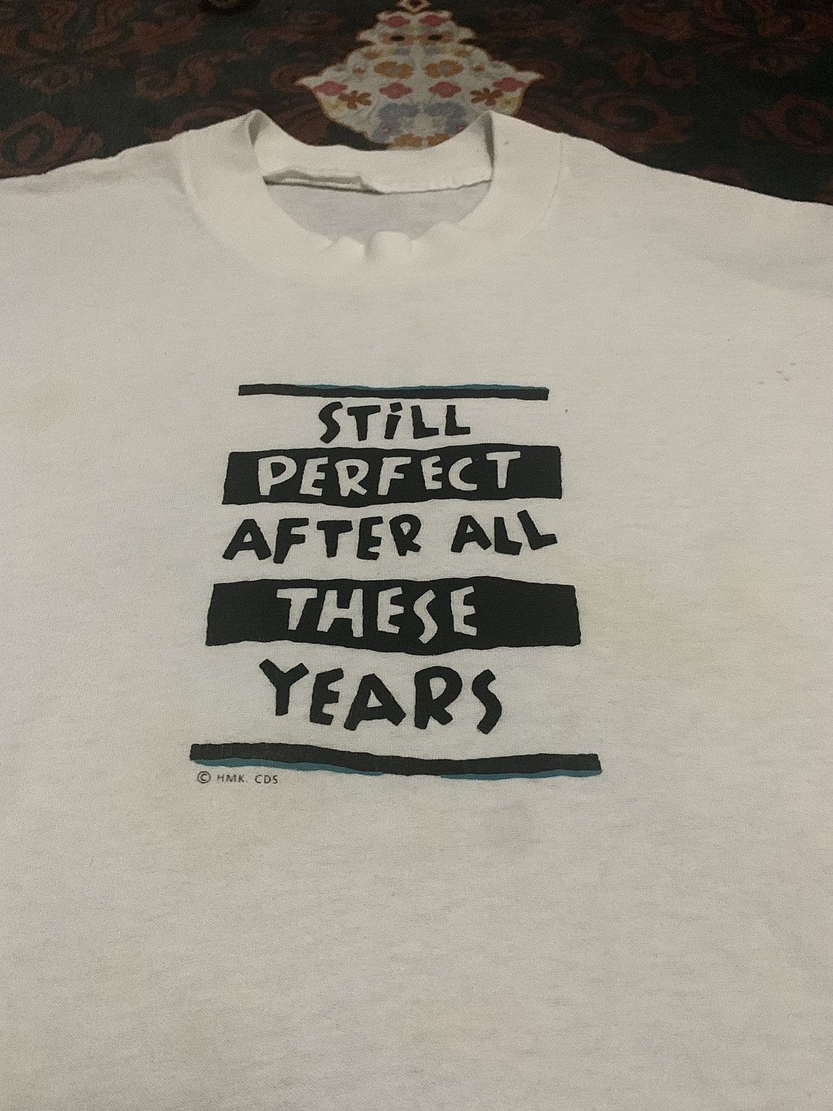 Vintage Wording Tee Size US L / EU 52-54 / 3 - 1 Preview