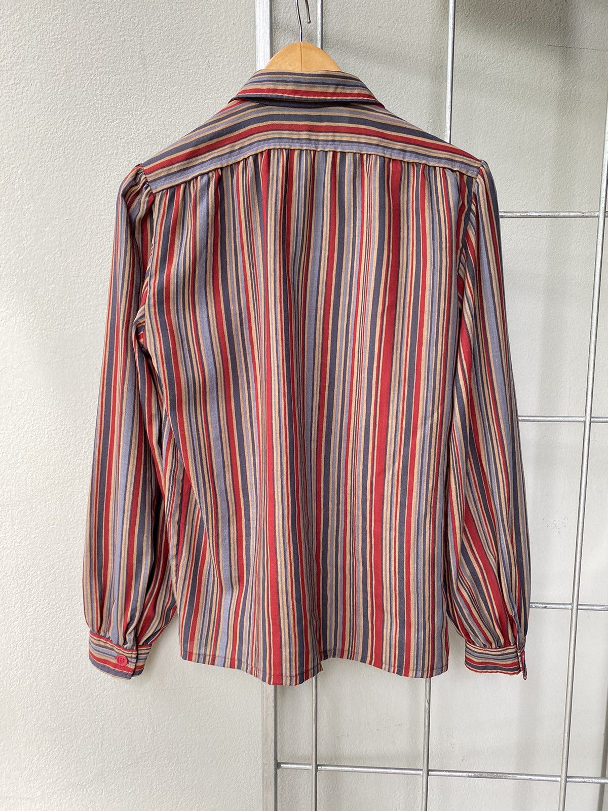 Givenchy Givenchy Multicolor Striped Long-Sleeve Shirt Size S / US 4 / IT 40 - 3 Thumbnail