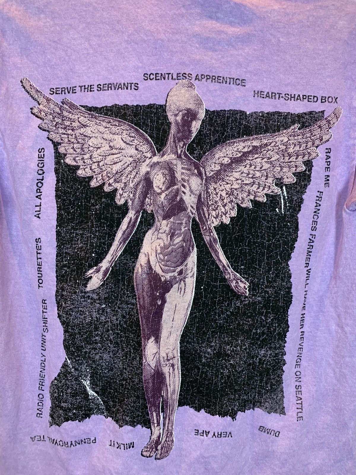 Band Tees × Nirvana *RARE* New Nirvana BANNED In Utero Art Band Album T-Shirt S Size US S / EU 44-46 / 1 - 4 Thumbnail