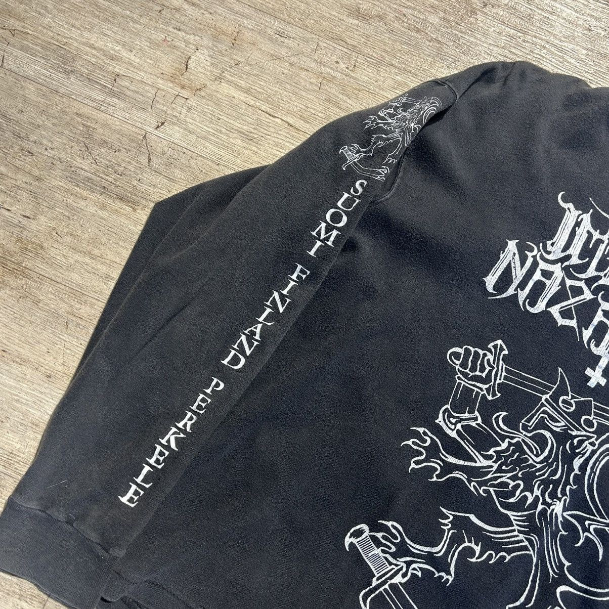 Vintage vintage 1994 napalm nazarene long sleeve tee shirt Size US M / EU 48-50 / 2 - 2 Thumbnail