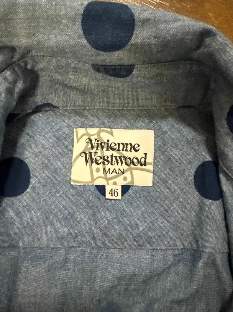 Vivienne Westwood Vivienne Westwood Blue oblique lapel and collar asymmetric Size L / US 10 / IT 46 - 5 Thumbnail