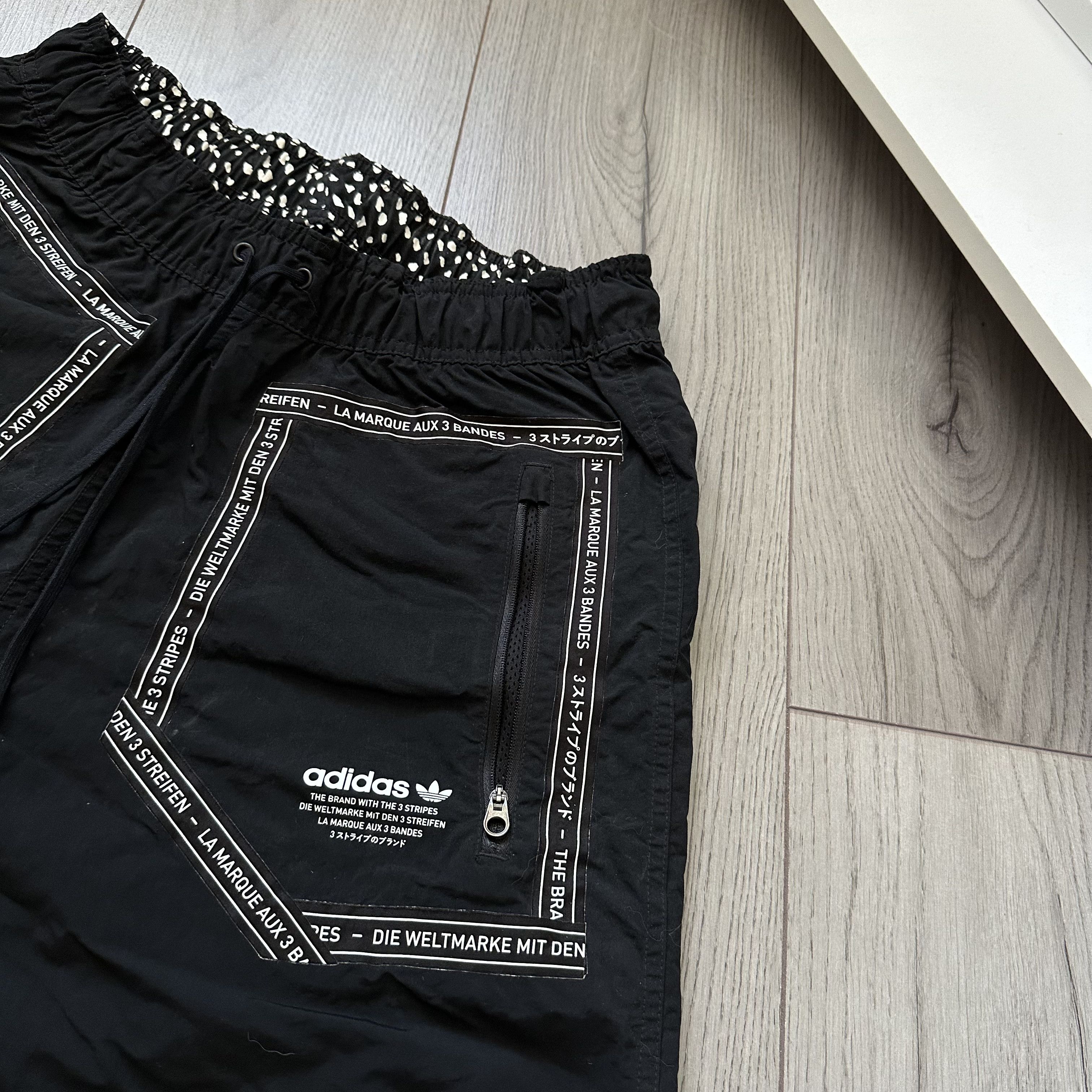 Adidas Adidas Reversible Japanese Style Nylon Drill track Shorts Size US 32 / EU 48 - 4 Thumbnail