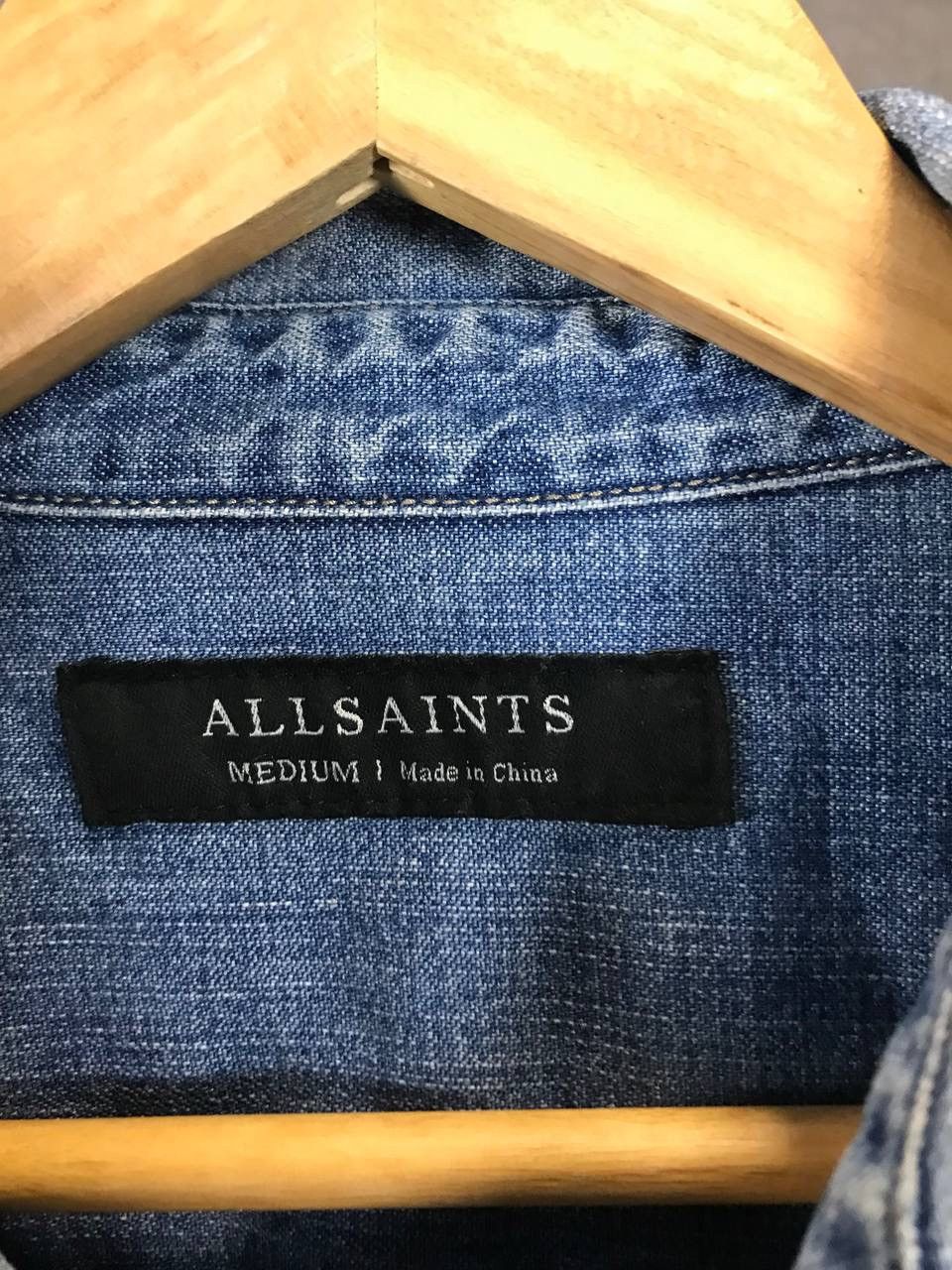 Allsaints Allsaints denim shirt Size US M / EU 48-50 / 2 - 5 Thumbnail