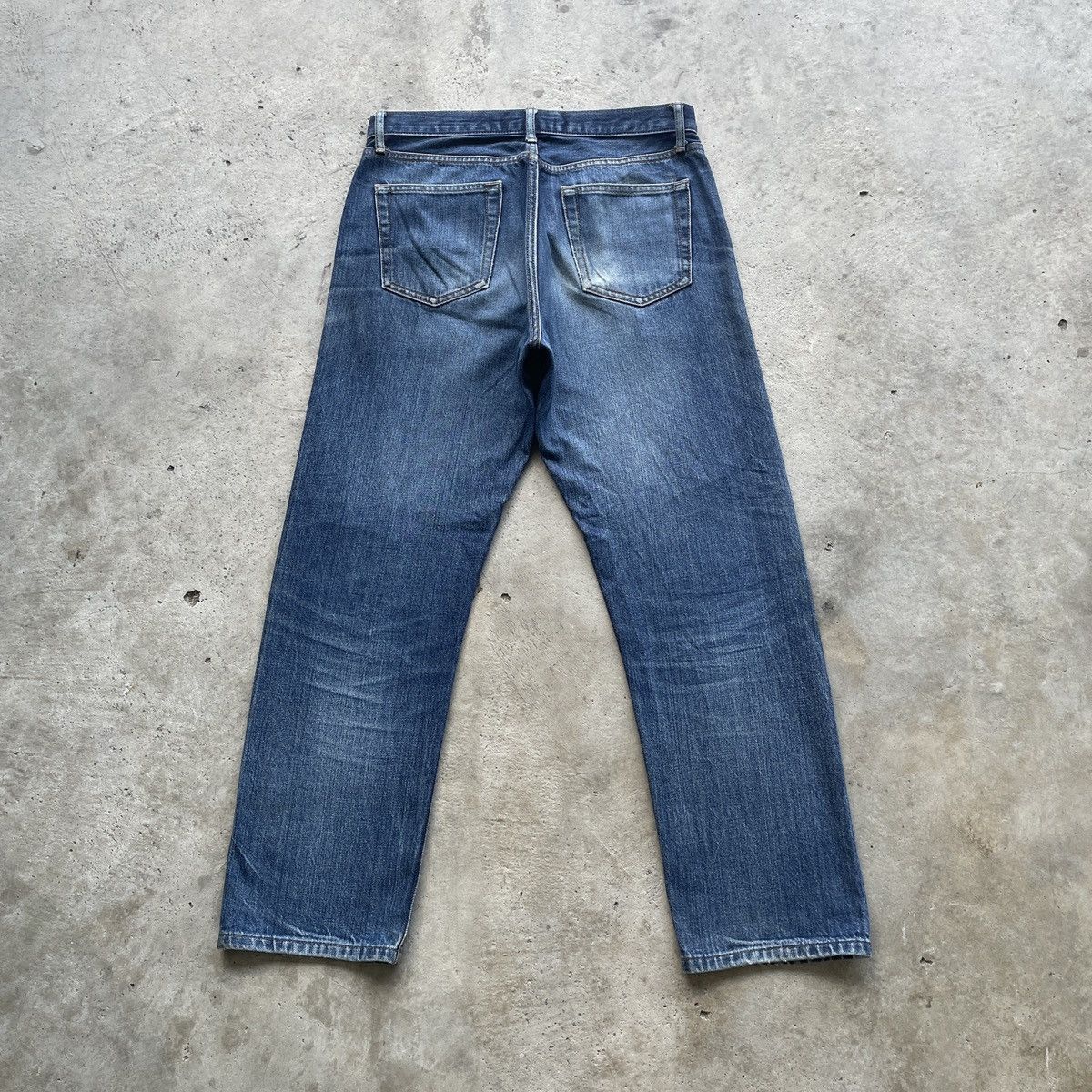 Japanese Brand W31 Vintage Japanese Redline Jeans Distressed Faded Pants Size US 31 - 11 Thumbnail