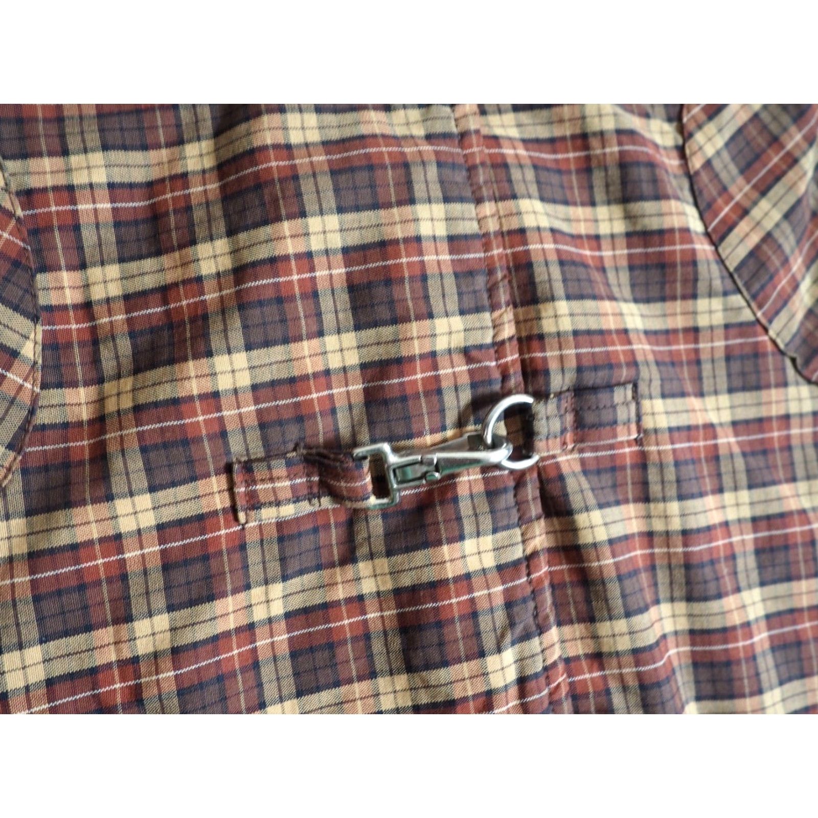 Vintage VTG Grove Thermo Jac Sideliner Brown Plaid Fireman Clasp Jacket Coat Mens L Size US L / EU 52-54 / 3 - 7 Thumbnail