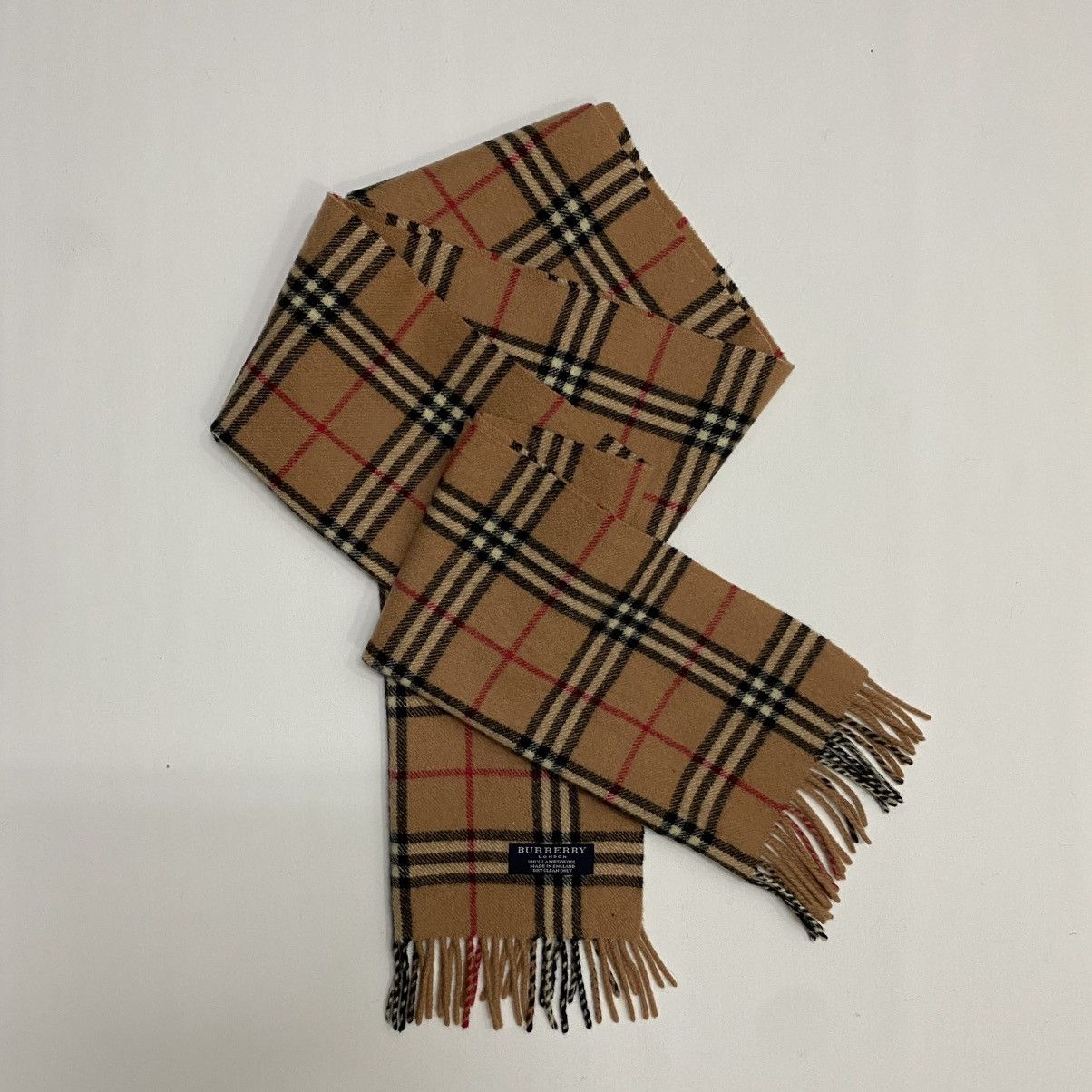 Burberry BURBERRYS SCARF MUFFLER BUR026 Size ONE SIZE - 2 Thumbnail
