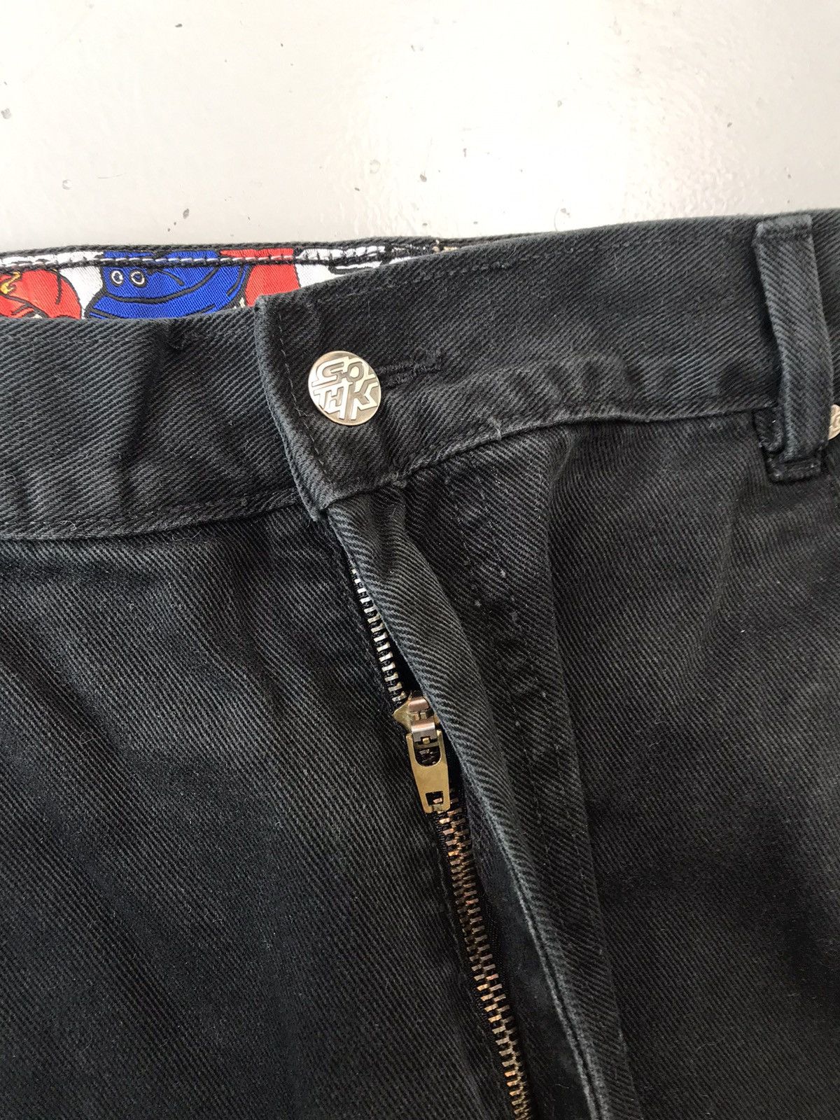 Vintage Vintage SOHK patch work straight fit denim Size US 40 / EU 56 - 7 Thumbnail