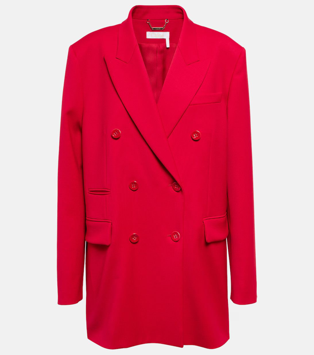 Chloe o1y0825 Blazer in Red Size M / US 6-8 / IT 42-44 - 1 Thumbnail