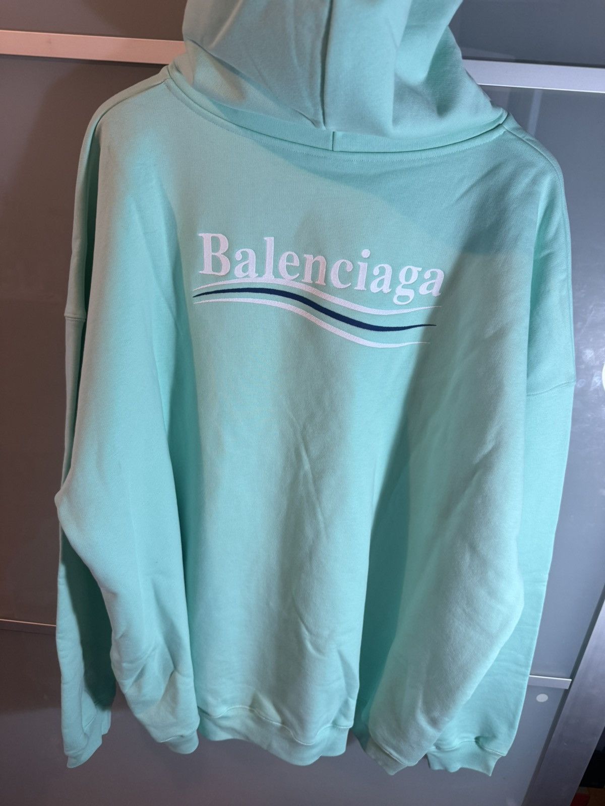 Balenciaga Balenciaga Political Campaign Hoodie Large Fit Size S Size US S / EU 44-46 / 1 - 3 Thumbnail