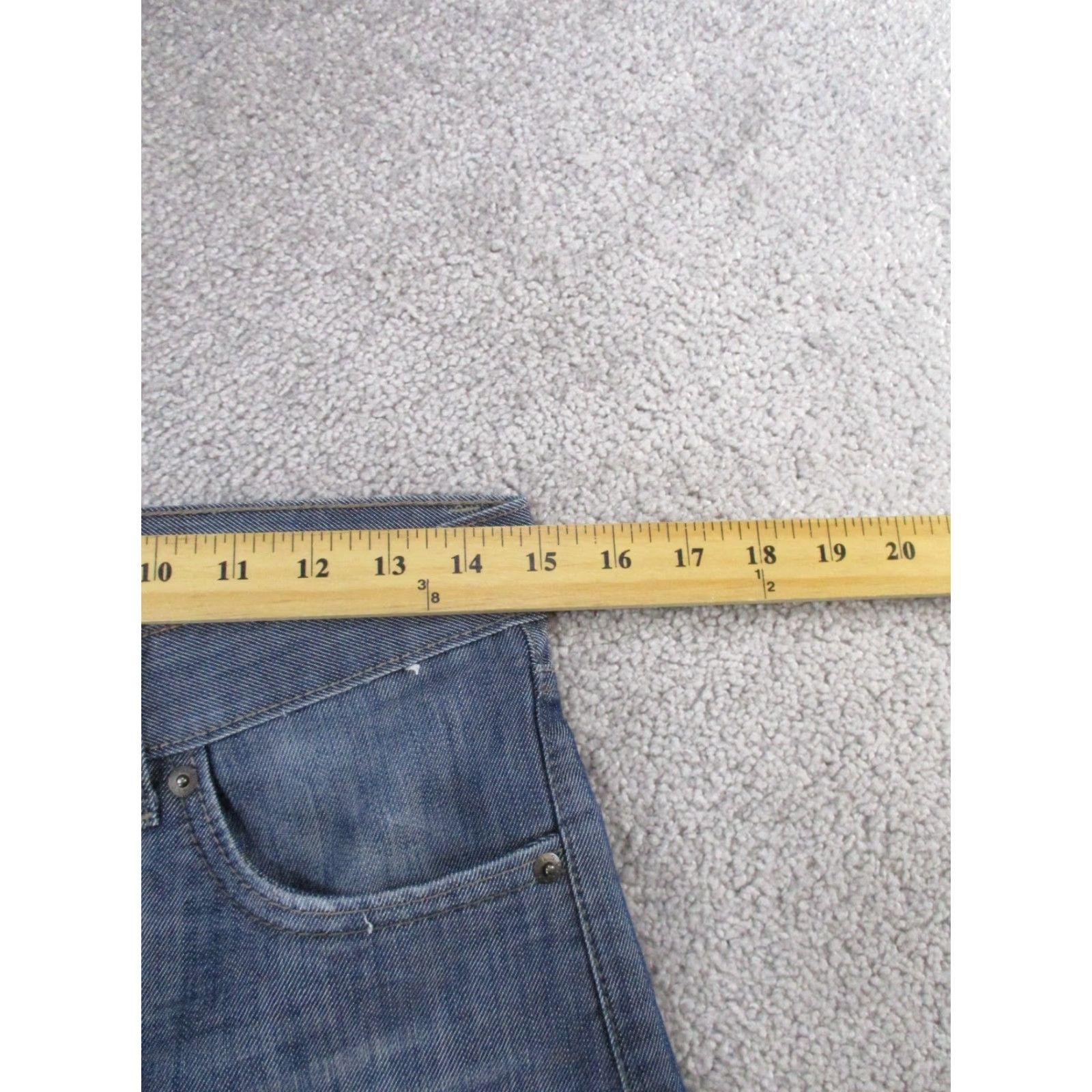 Levi's Levi's 514 Jeans Womens 18 Medium Light Wash Denim Straight Size 40" / US 18 - 7 Thumbnail