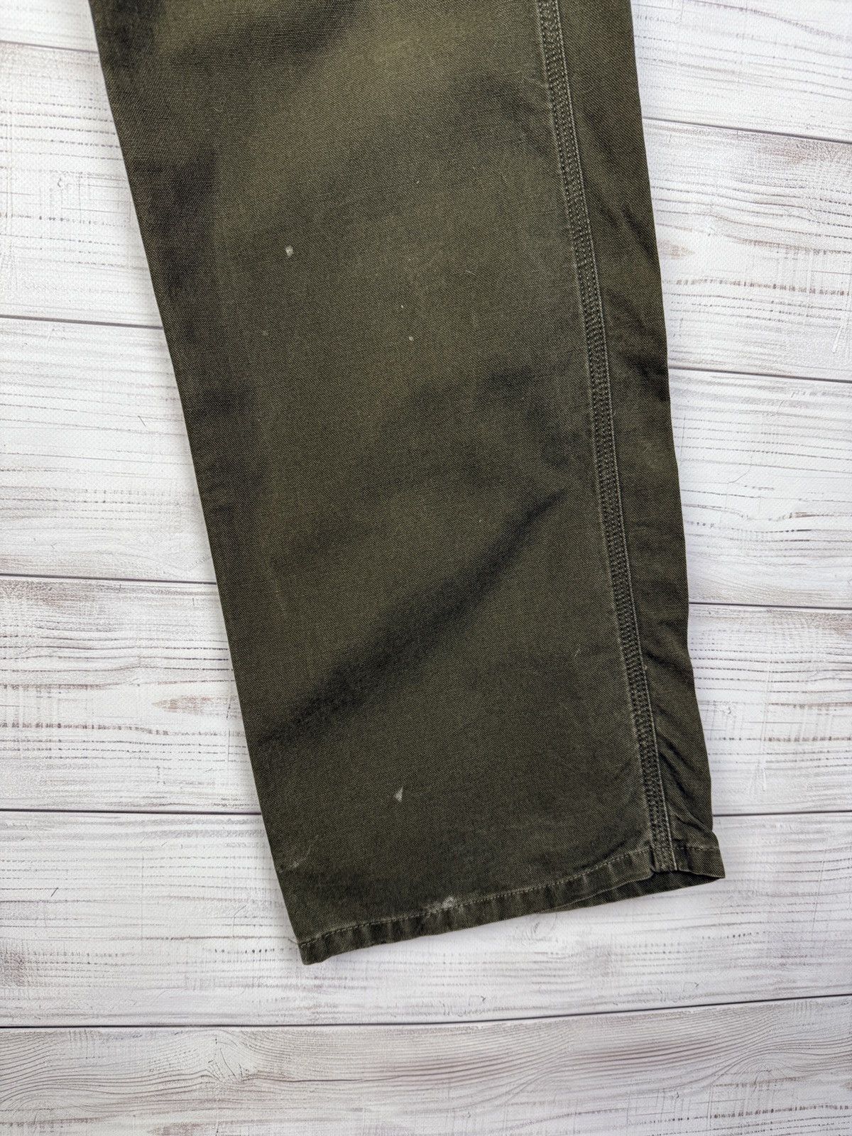 Carhartt Vintage Carhartt Cargo Work Pant Olive Size US 32 / EU 48 - 5 Thumbnail