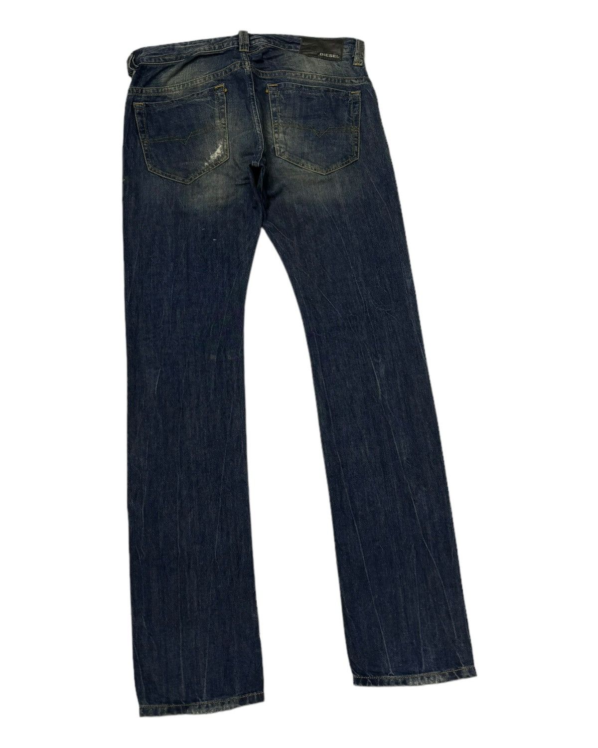 Diesel DIESEL CLAW MARK DISTRESSED SLIM SKINNY JEANS Size US 34 / EU 50 - 6 Thumbnail