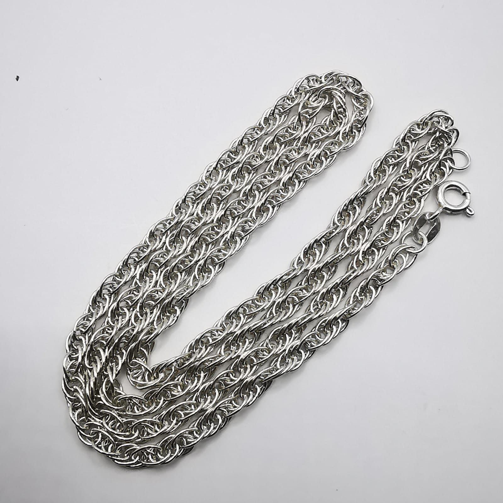 Jewelry Vintage Chain 925 Sterling Silver, Signature, 10,52g Size ONE SIZE - 2 Thumbnail