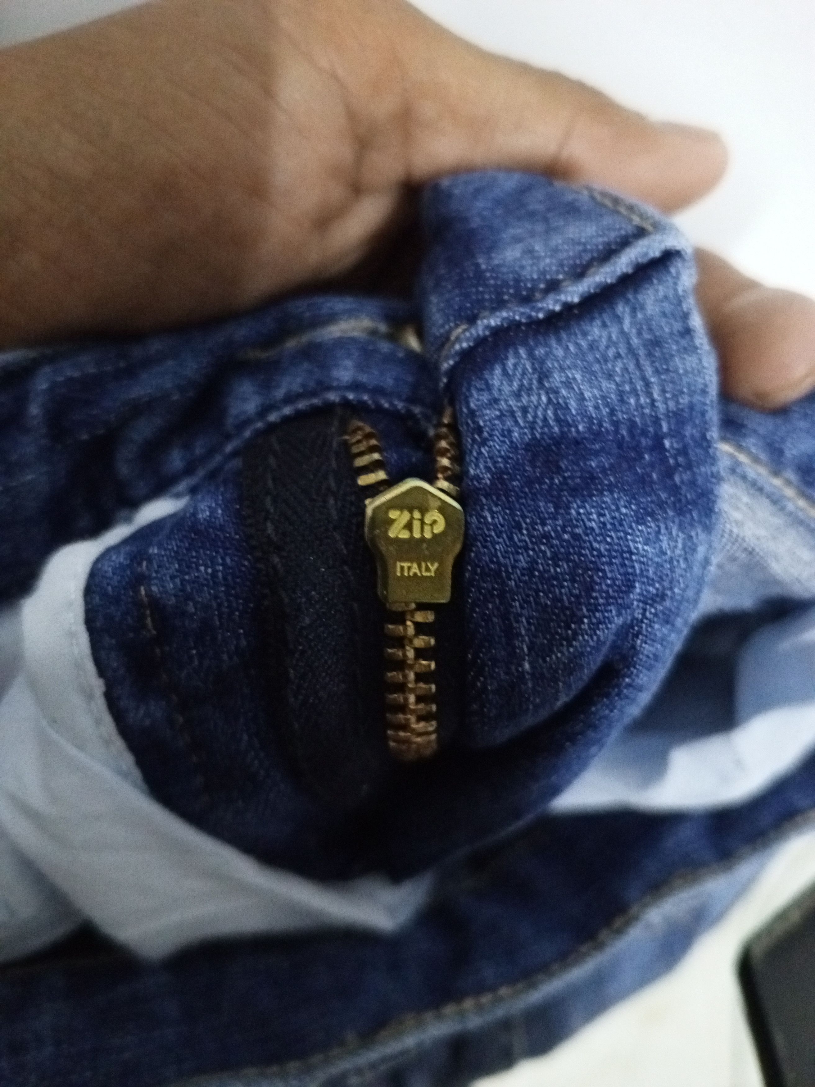 Emporio Armani × Vintage EMPORIO ARMANI JEANS BLUE Size US 34 / EU 50 - 9 Thumbnail