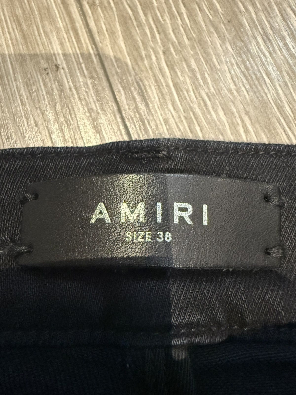 Amiri Amiri Mx-1 Cracked Cyan Blue Patches Size US 38 / EU 54 - 3 Thumbnail