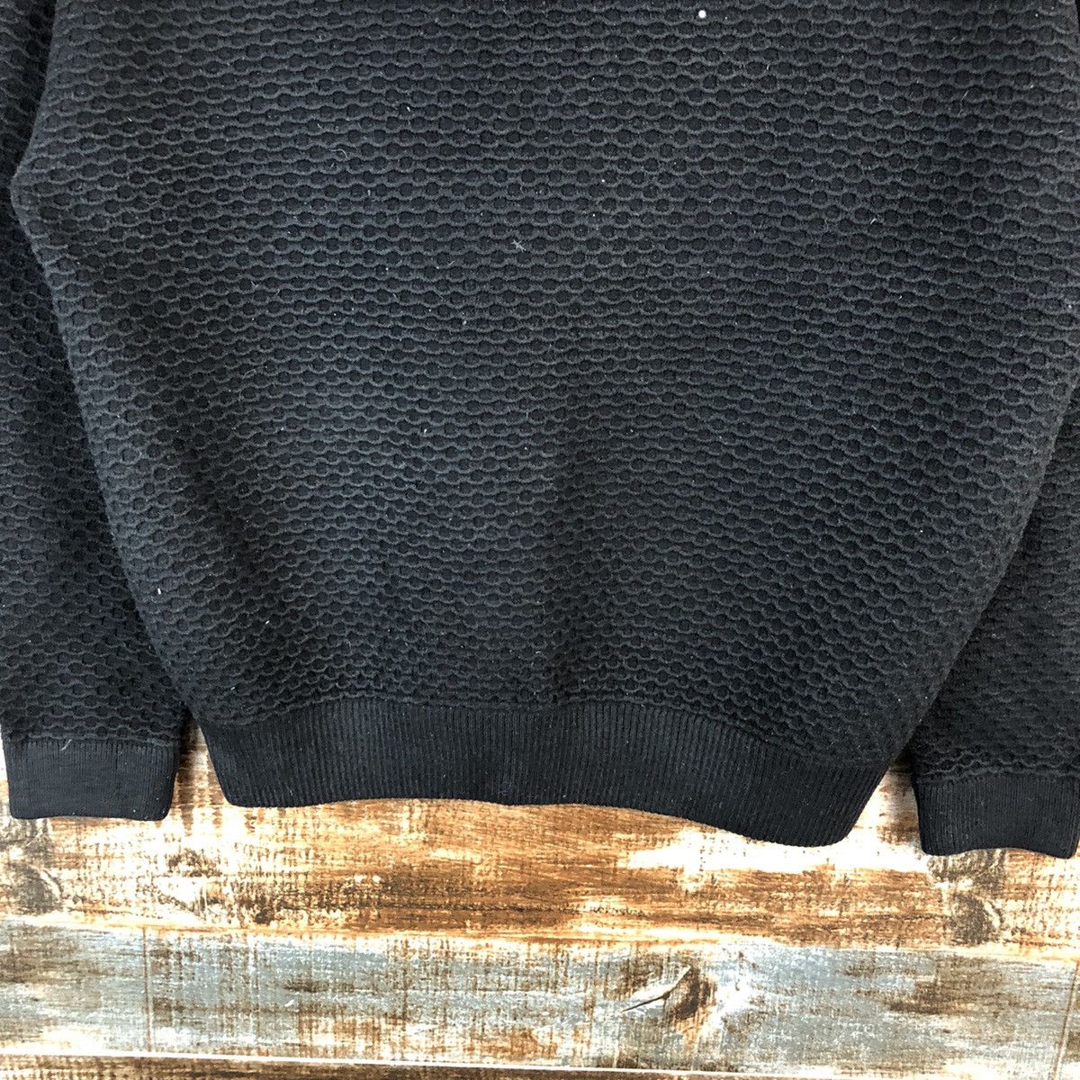 Homespun Knitwear × Japanese Brand Torrazo Donna Black vintage Knitwear #A2501 Size S / US 4 / IT 40 - 6 Thumbnail