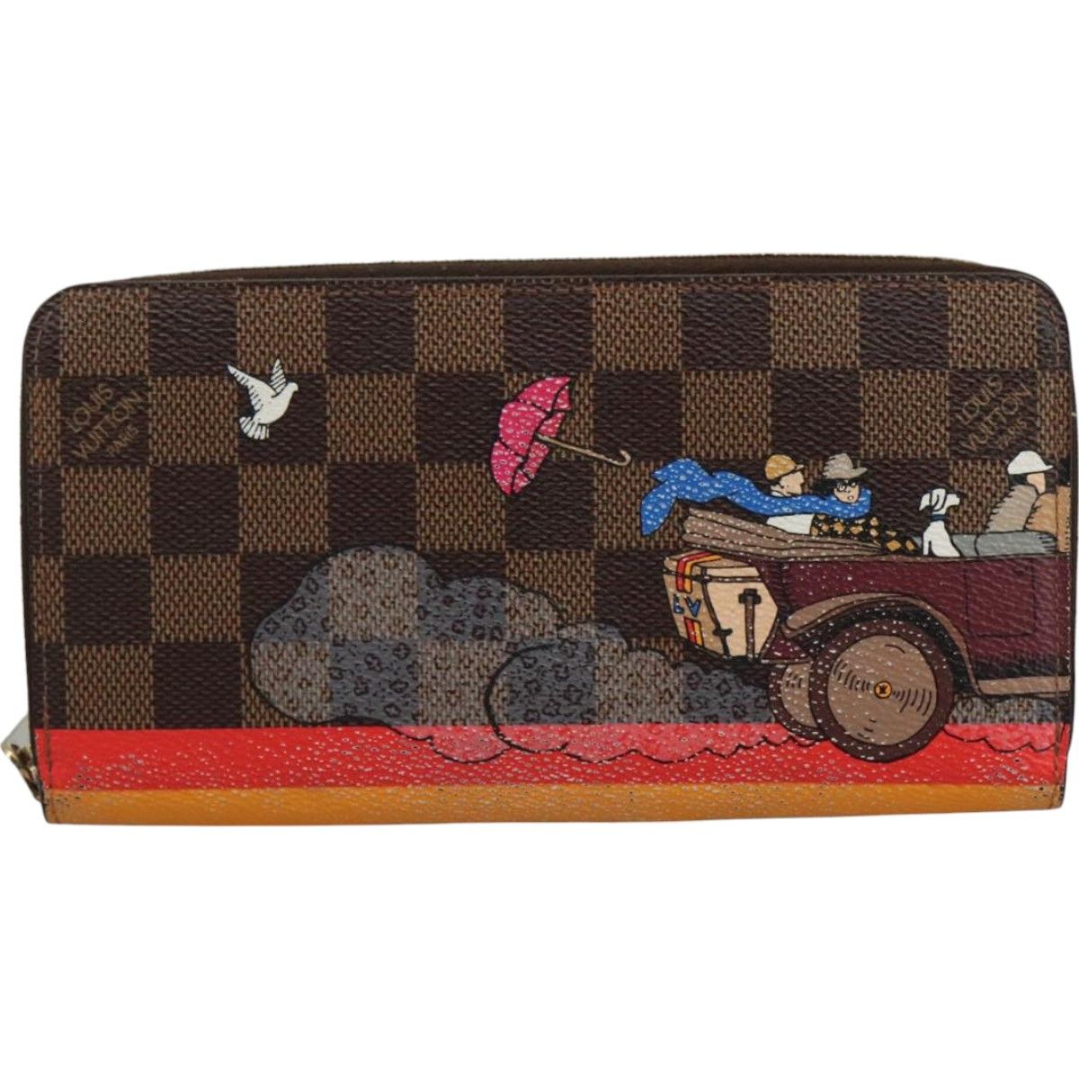 Louis Vuitton Zippy Wallet Brown Canvas Wallet (Pre-Owned) Size ONE SIZE - 1 Thumbnail