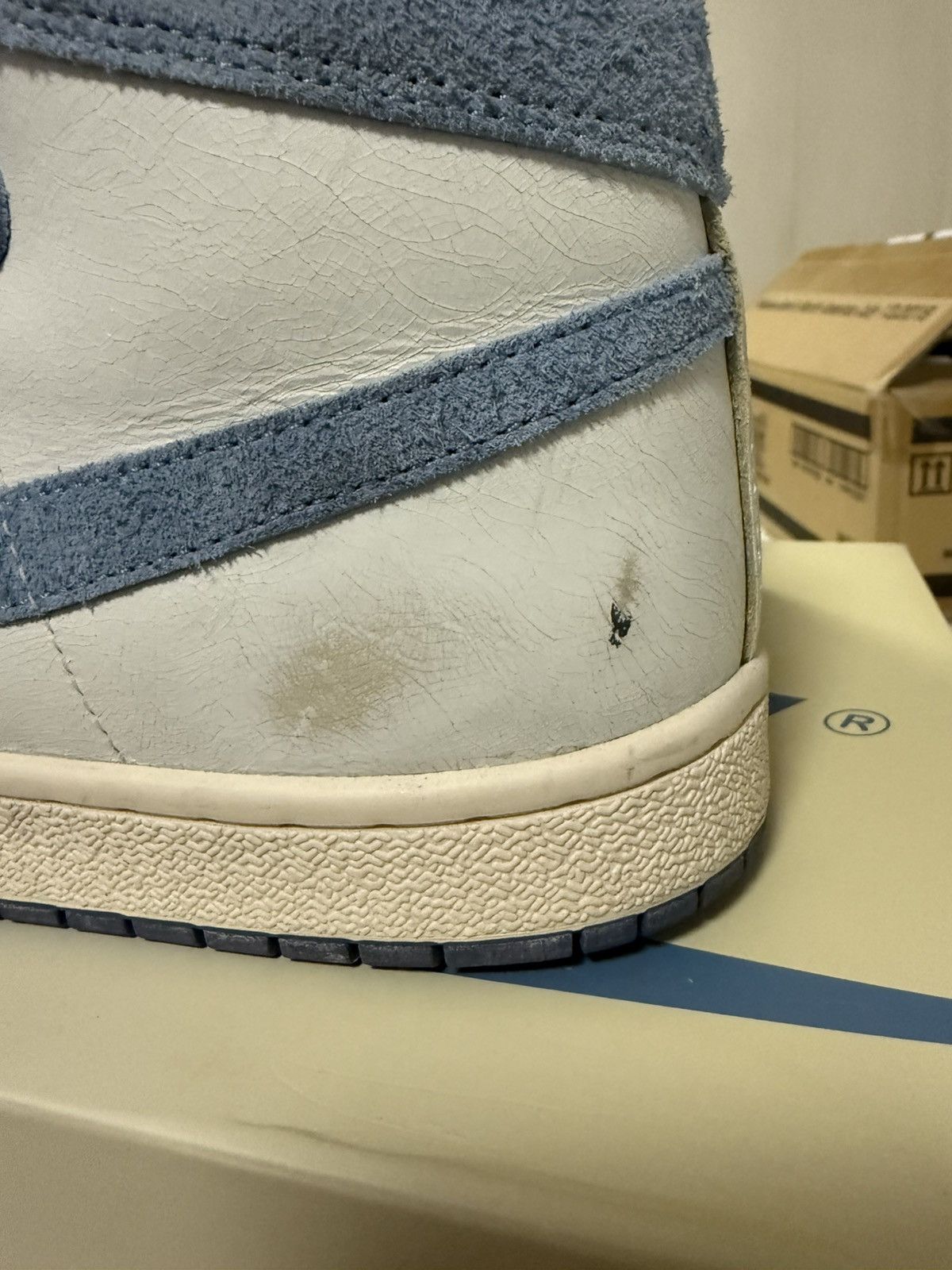 Jordan Brand × Nike Jordan Air Ship PE SP Every Game Diffused Blue Size US 11 / EU 44 - 10 Thumbnail