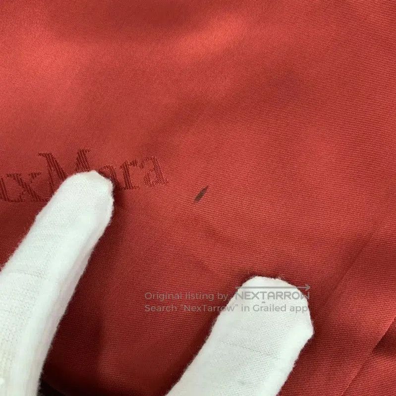 Max Mara MaxMara Red Wool Women’s Coat . Size S / US 4 / IT 40 - 9 Thumbnail