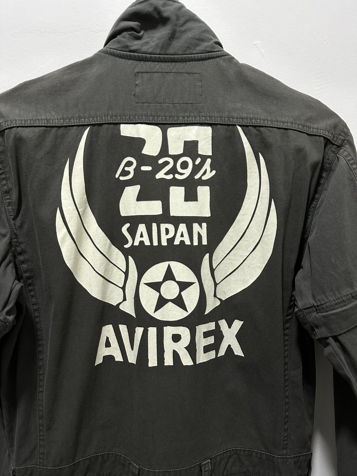 Avirex VTG Avirex Coveralls B-29’s Saipan Big Logo Tactical Pokcet Size US 32 / EU 48 - 3 Thumbnail