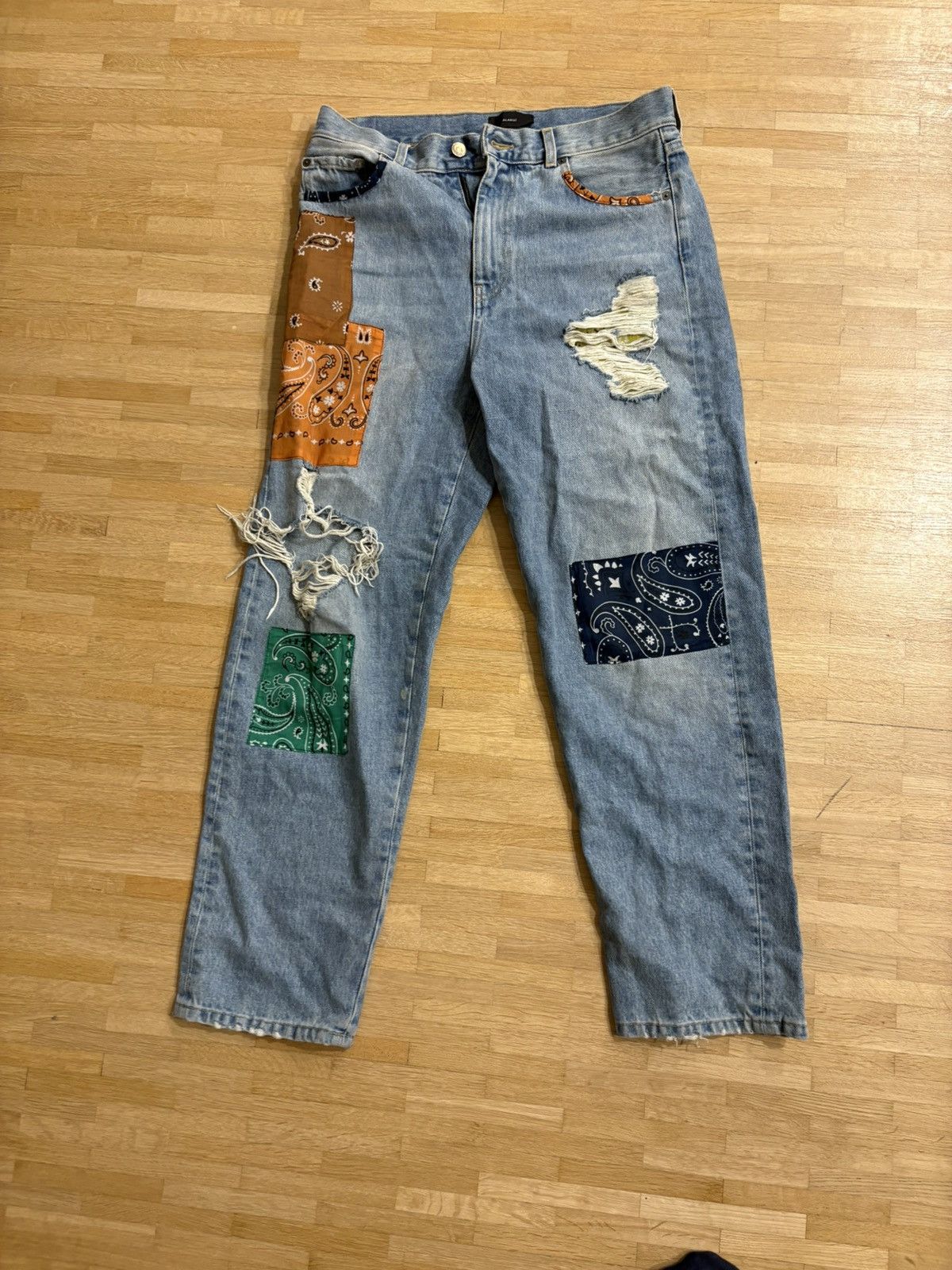 Alanui Jeans with holes