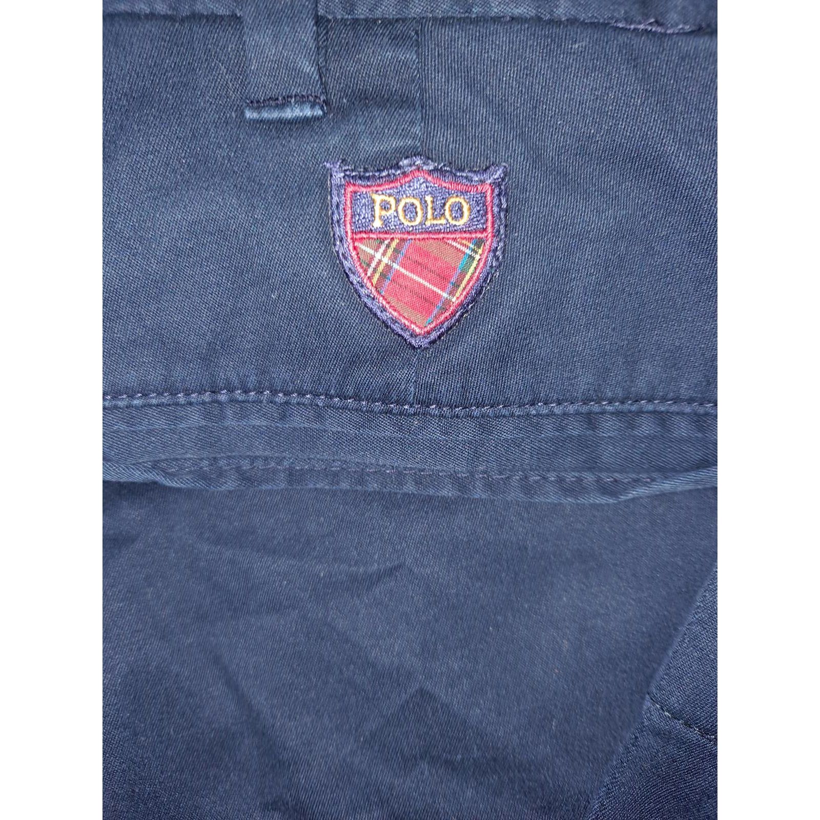 Other Polo Golf Navy Blue Fairway Fit Cotton Twill Golf Pants Size Size US 34 / EU 50 - 2 Thumbnail