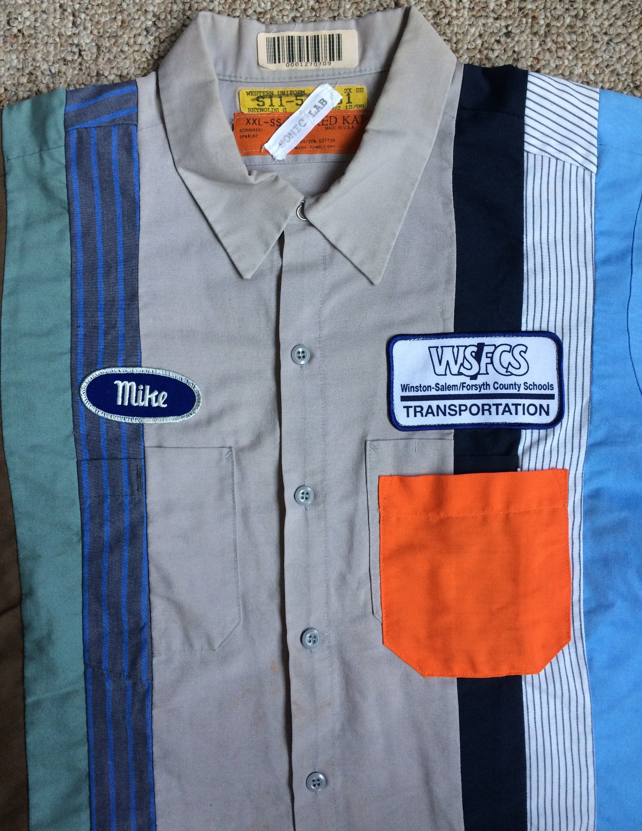 Sonic Lab Early 7 Cut Rebuild Work Shirt! Size US L / EU 52-54 / 3 - 2 Thumbnail