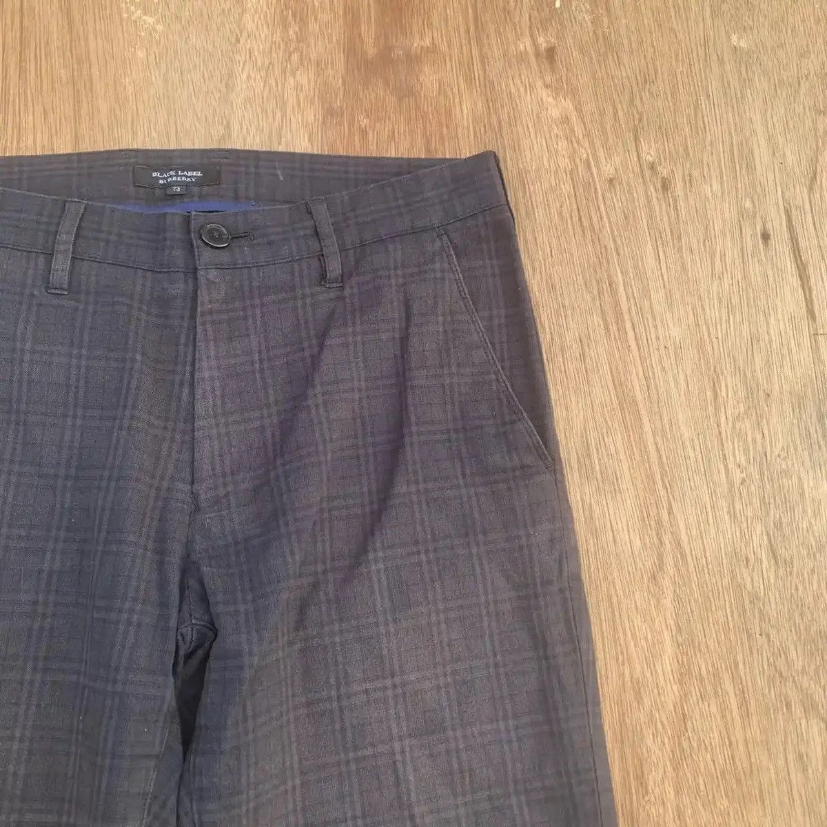 Burberry BURBERRY x BLACK LABEL TROUSERS PLAID CHECK DESIGNERS PANTS Size US 29 - 3 Thumbnail